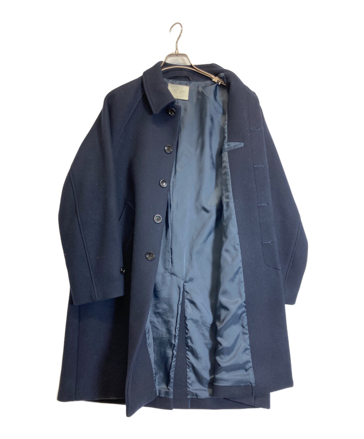 中古・古着通販】PUBLIC TOKYO (パブリックトウキョウ) ステンカラー 