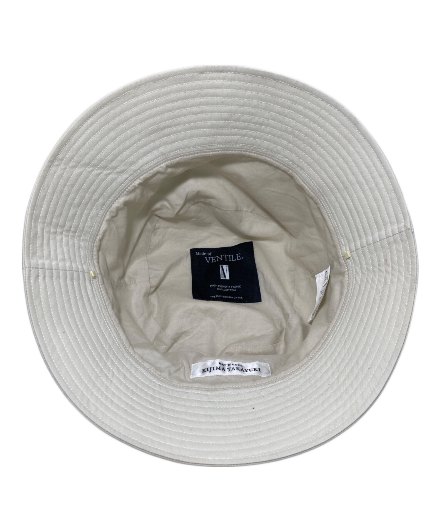 未使用品　キジマタカユキ　ハット 中古・古着通販】KIJIMA TAKAYUKI (キジマタカユキ) ベンタイル
