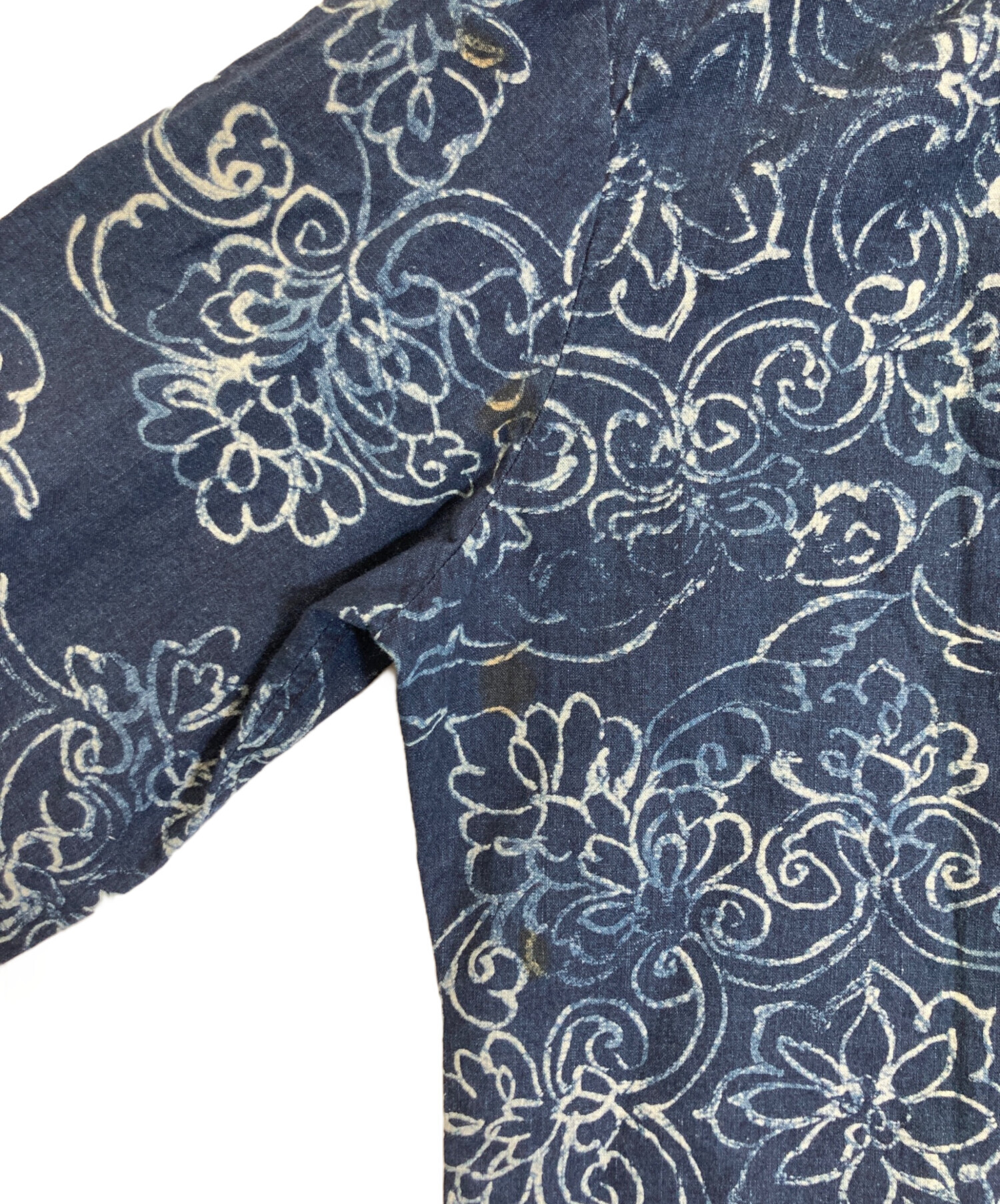 中古・古着通販】45rpm (45アールピーエム) インディゴ染め総柄