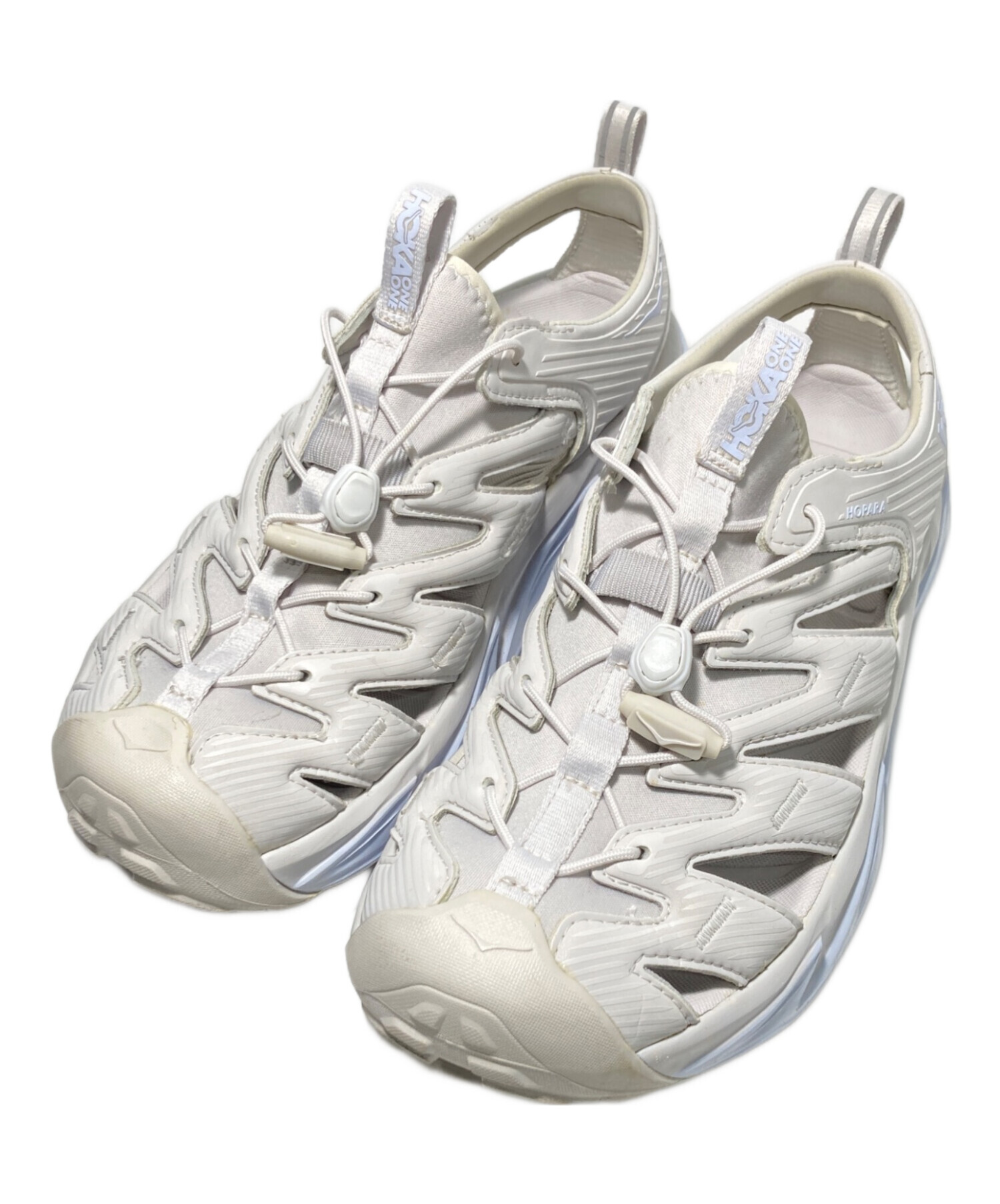 HOKA スニーカー ホワイト　クリーニング済み 中古・古着通販】HOKA (ホカ) スニーカー ホワイト サイズ:26.5
