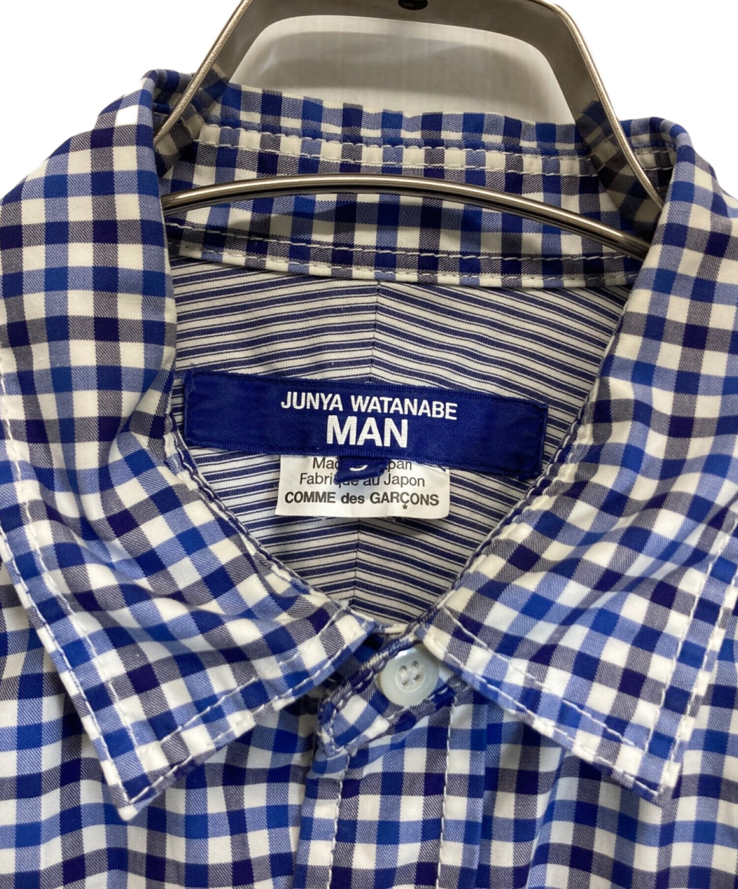 ジュンヤワタナベコムデギャルソン　ギンガムチェックジャケット JUNYA WATANABE CDG(ジュンヤワタナベコムデギャルソン) チェック