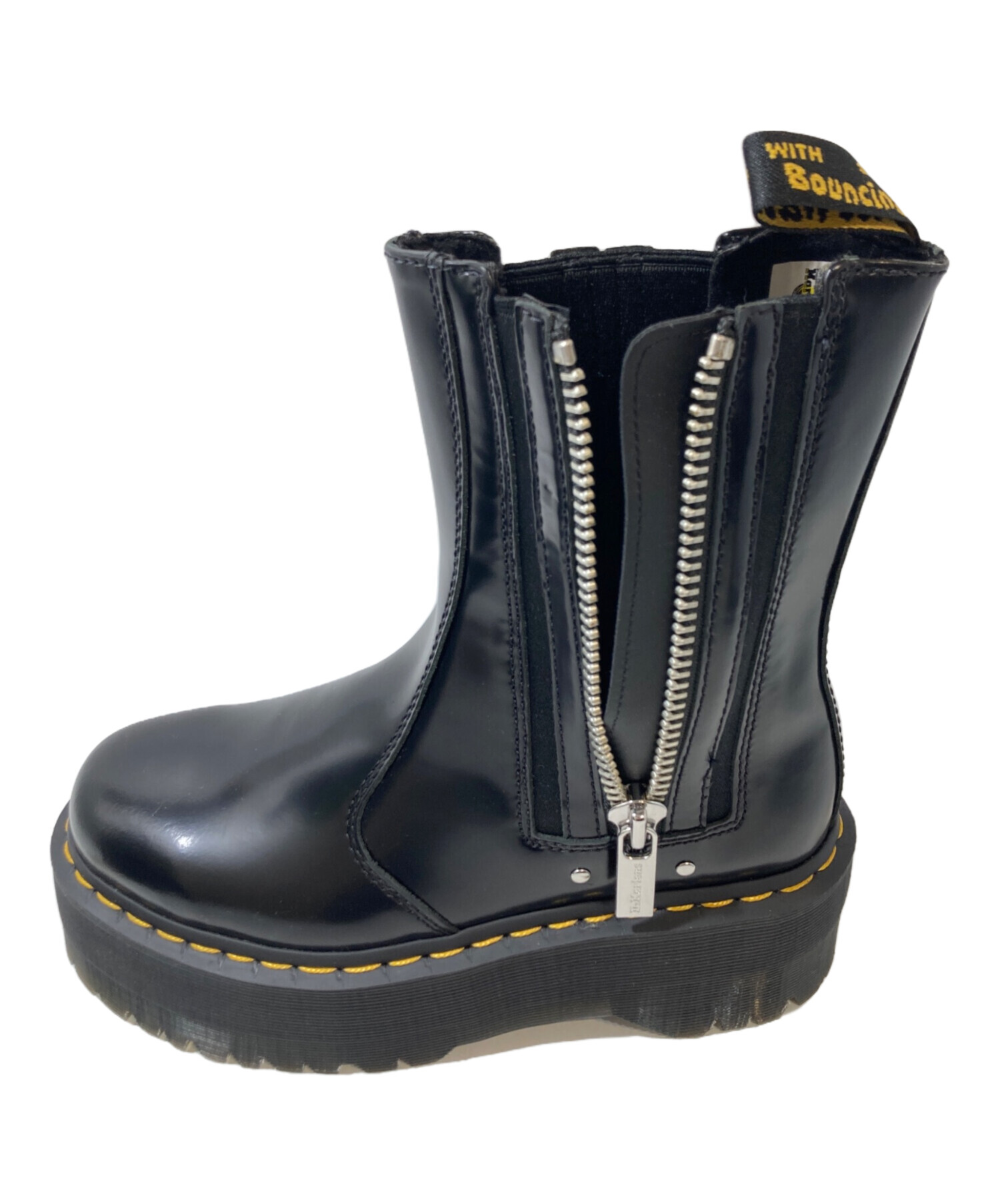 ドクターマーチン Dr.Martens 　2976MAX　美品　厚底　24㎝ 中古・古着通販】Dr.Martens (ドクターマーチン) 2976 MAX CHELSEA