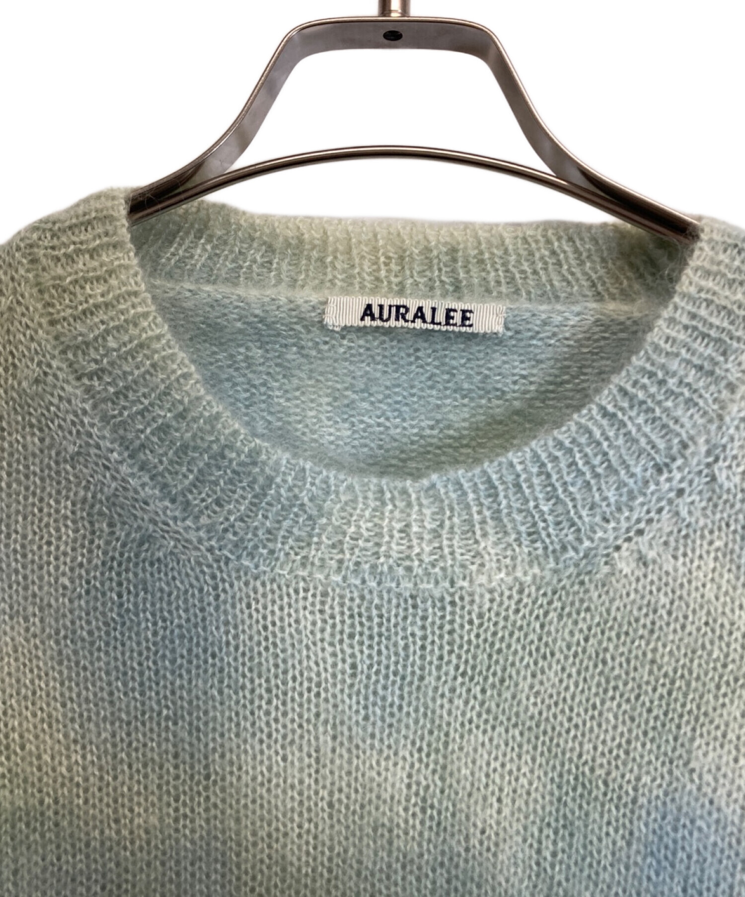 中古・古着通販】AURALEE (オーラリー) SUPER KID MOHAIR TIE DYE KNIT 