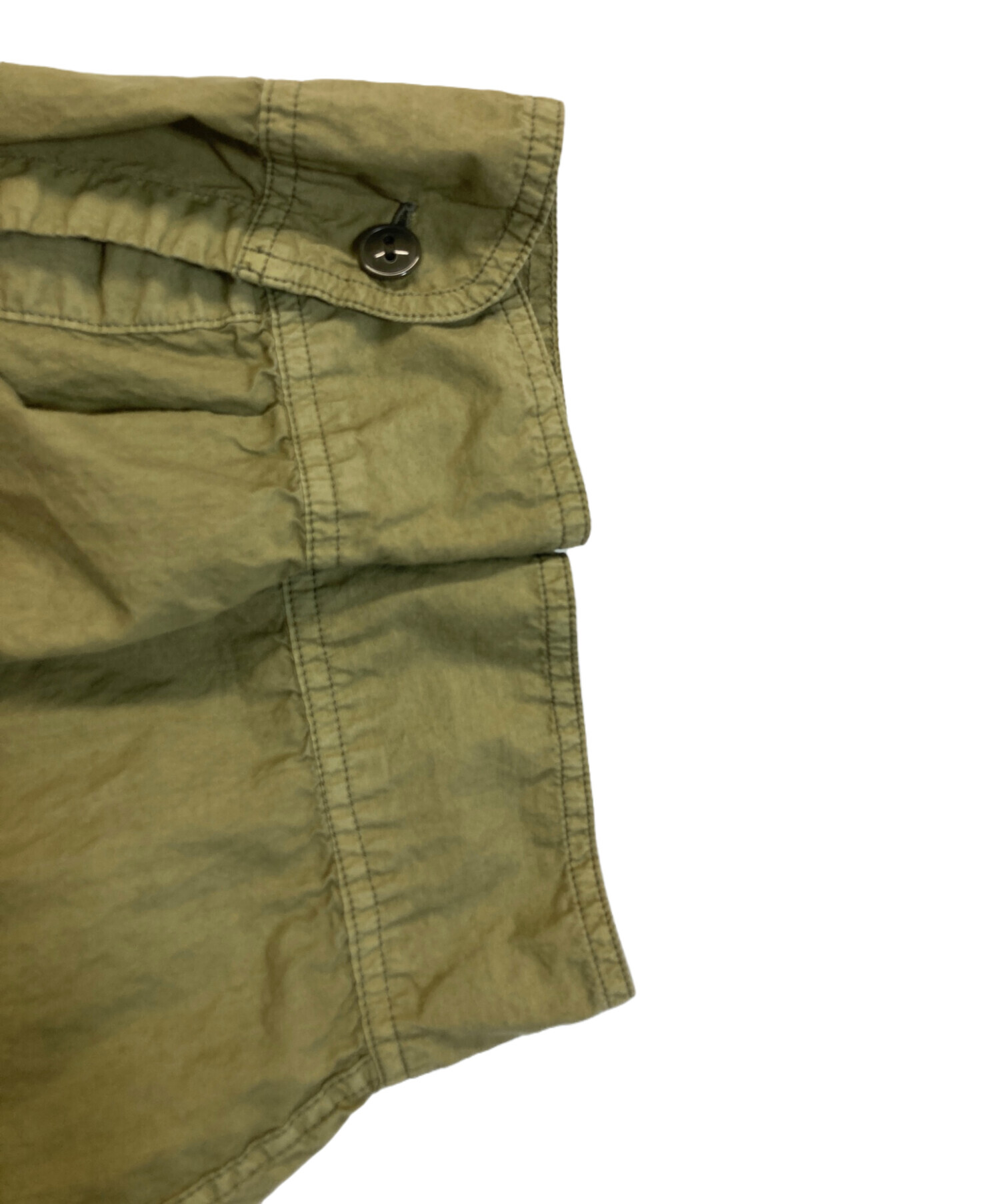 中古・古着通販】HERILL (ヘリル) U.S.N Cottonpoplin shirt カーキ