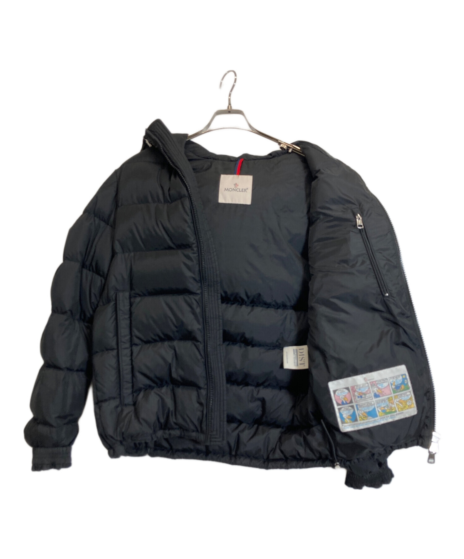 中古・古着通販】MONCLER (モンクレール) ダウンジャケット ブラック 
