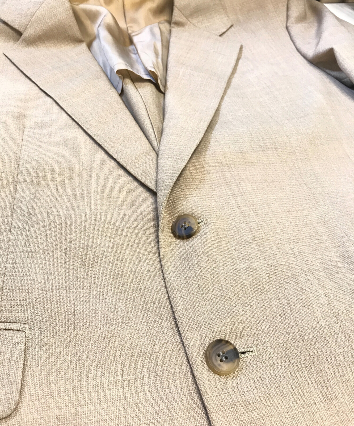 【新品】Christian Dior ジャケット ベージュ 中古・古着通販】Christian Dior (クリスチャン ディオール