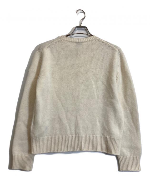 中古・古着通販】MONCLER (モンクレール) ニット アイボリー サイズ:XS