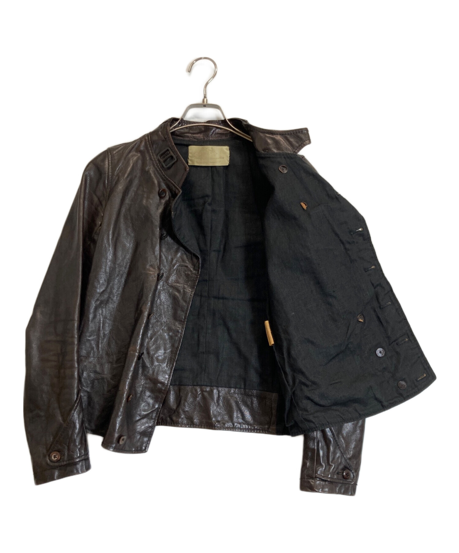 【早い者勝ち】アスキカタスキ　レザージャケット aski kataski 中古・古着通販】aski kataski (アスキカタスキ) レザージャケット