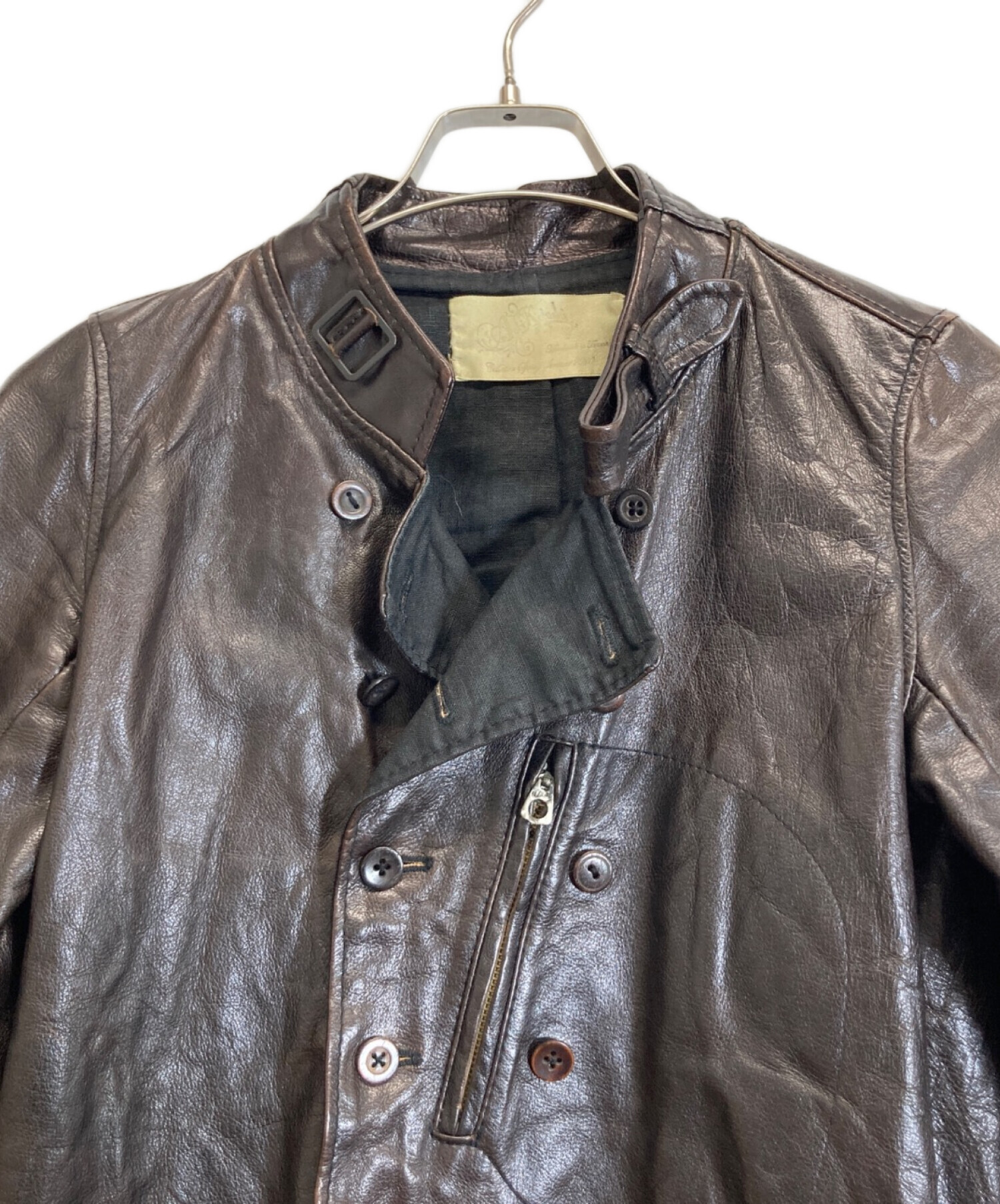 中古・古着通販】aski kataski (アスキカタスキ) レザージャケット