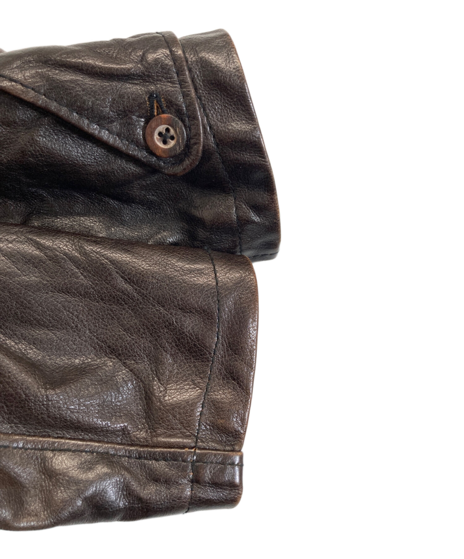 中古・古着通販】aski kataski (アスキカタスキ) レザージャケット