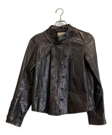 Aski Kataski 05AW デコンストラクテッドレザージャケット Aski Kataski 05AW デコンストラクテッドレザージャケット