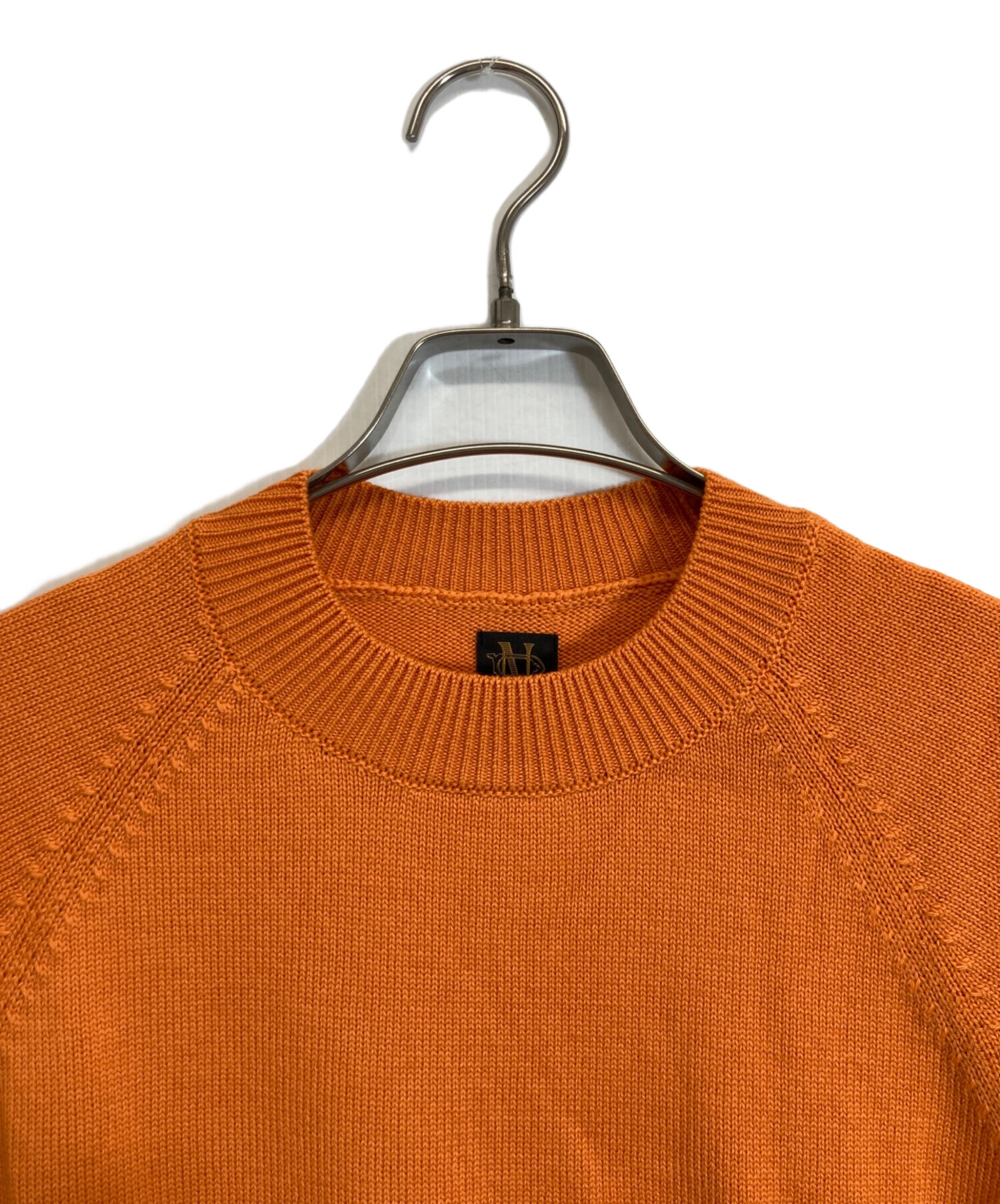 【BATONERクリーニング済み⭐️】バトナーセーター サイズ2 オレンジ 中古・古着通販】BATONER (バトナ―) ウールニット オレンジ サイズ:2