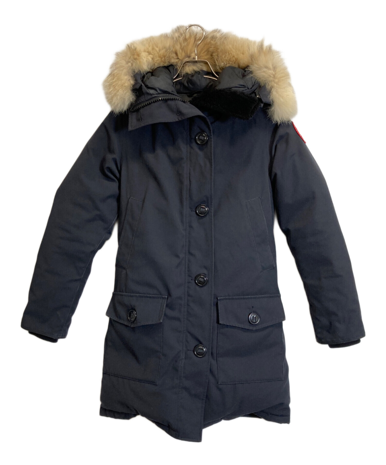 中古・古着通販】CANADA GOOSE (カナダグース) BRONTE PARKA ブラック