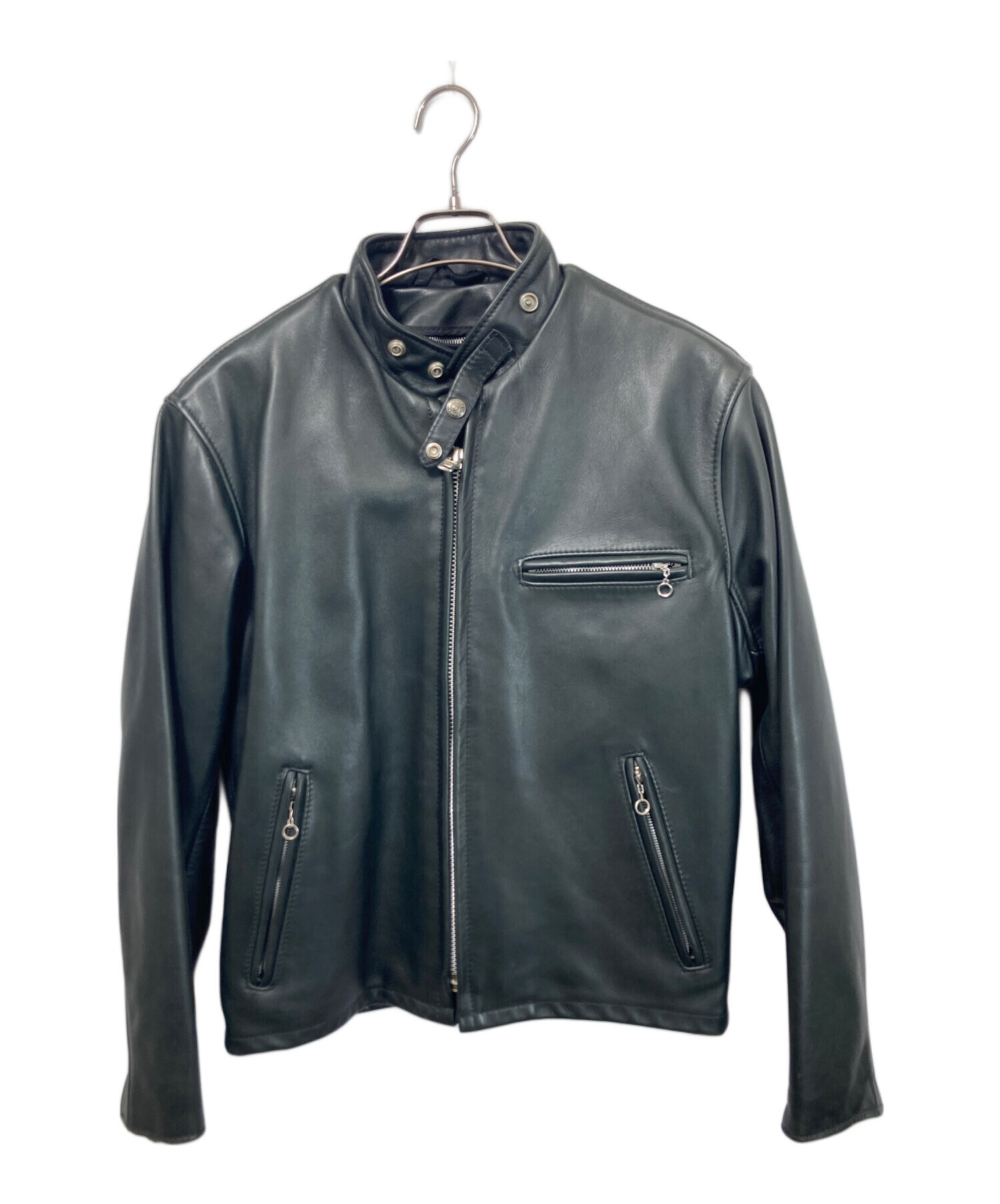 中古・古着通販】Schott (ショット) ボアライナー付 レザーシングル