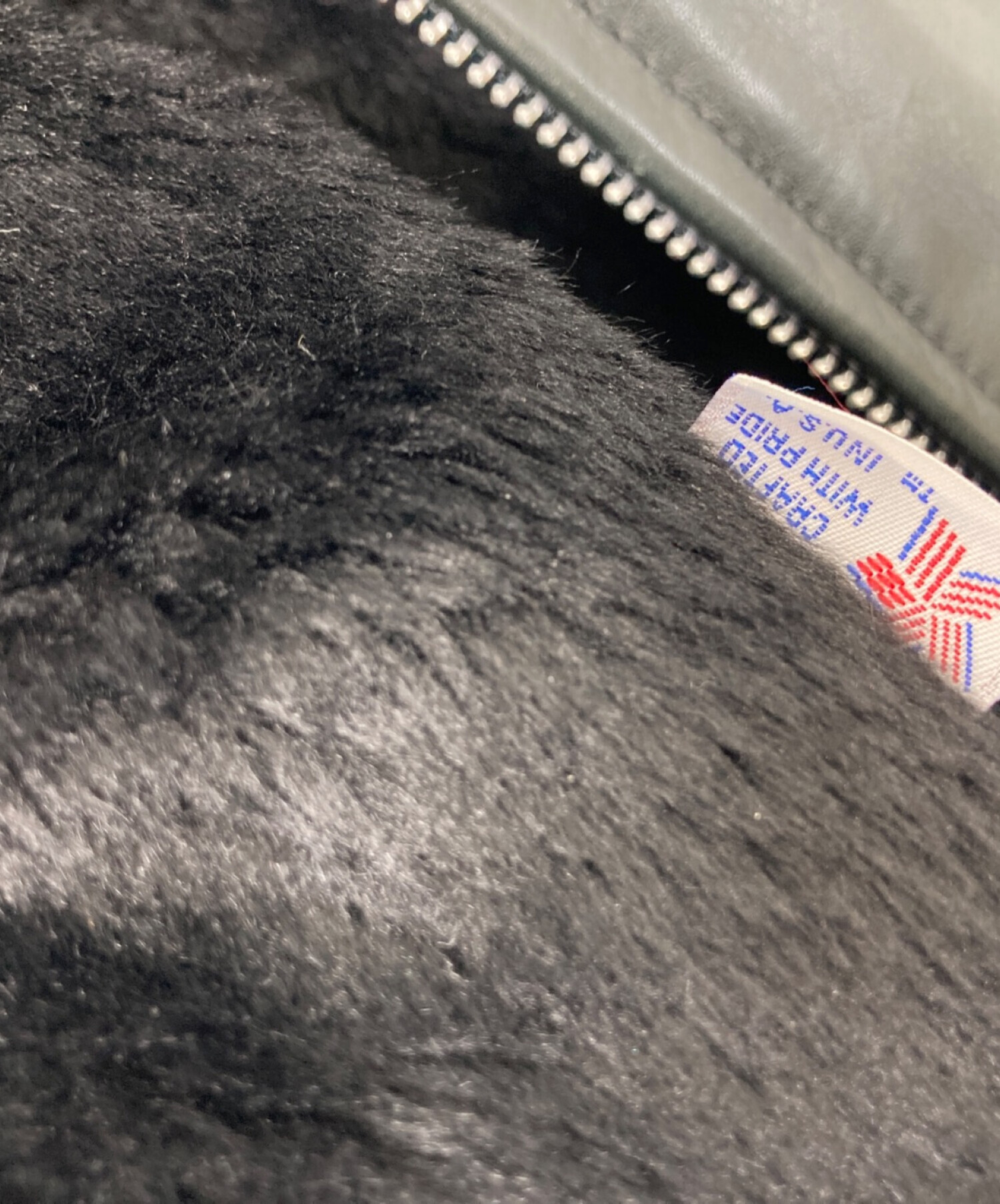 中古・古着通販】Schott (ショット) ボアライナー付 レザーシングル