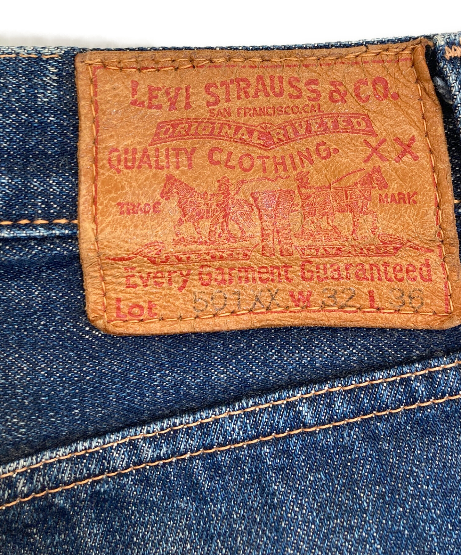 中古・古着通販】LEVI'S (リーバイス) 復刻501XXデニムパンツ