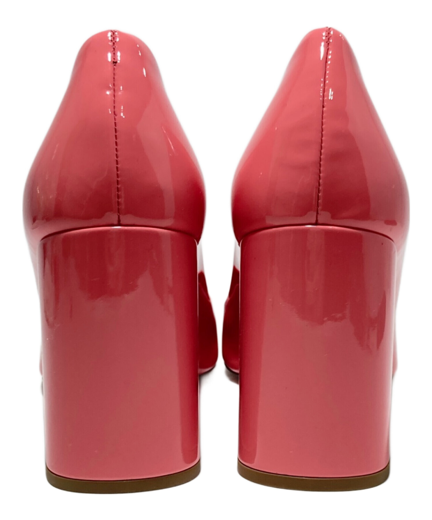 中古・古着通販】PRADA (プラダ) ヒールパンプス ショッキングピンク