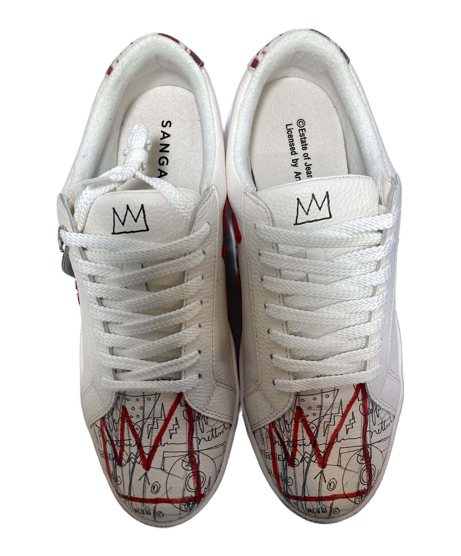 中古・古着通販】sangacio (サンガッチョ) スニーカー ホワイト サイズ