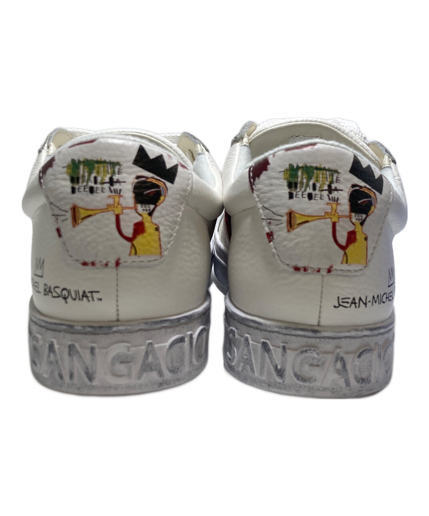 中古・古着通販】sangacio (サンガッチョ) スニーカー ホワイト サイズ