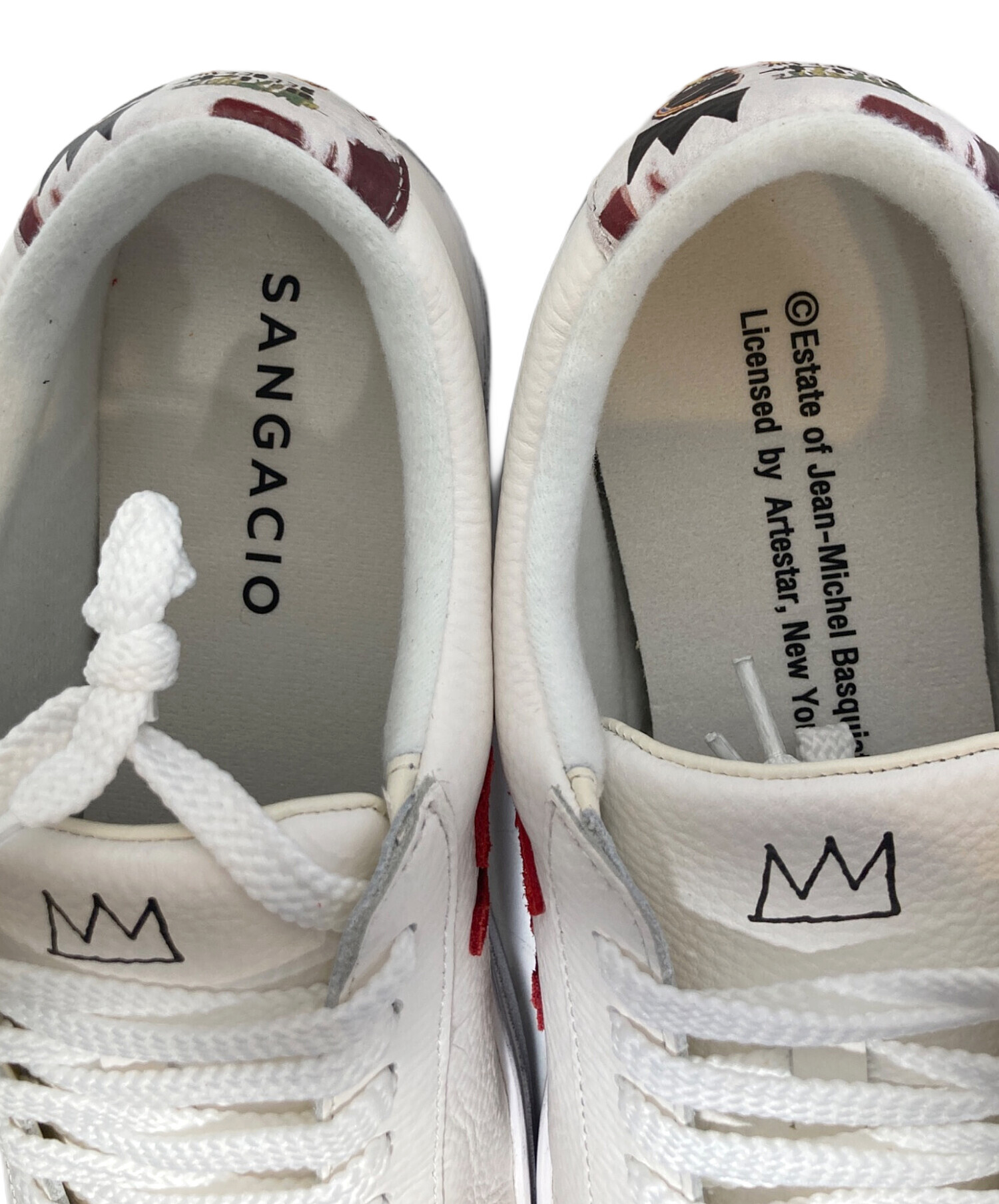 中古・古着通販】sangacio (サンガッチョ) スニーカー ホワイト サイズ