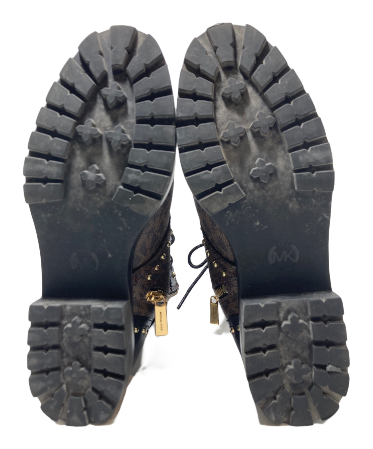 中古・古着通販】MICHAEL KORS (マイケル・コース) レースアップブーツ