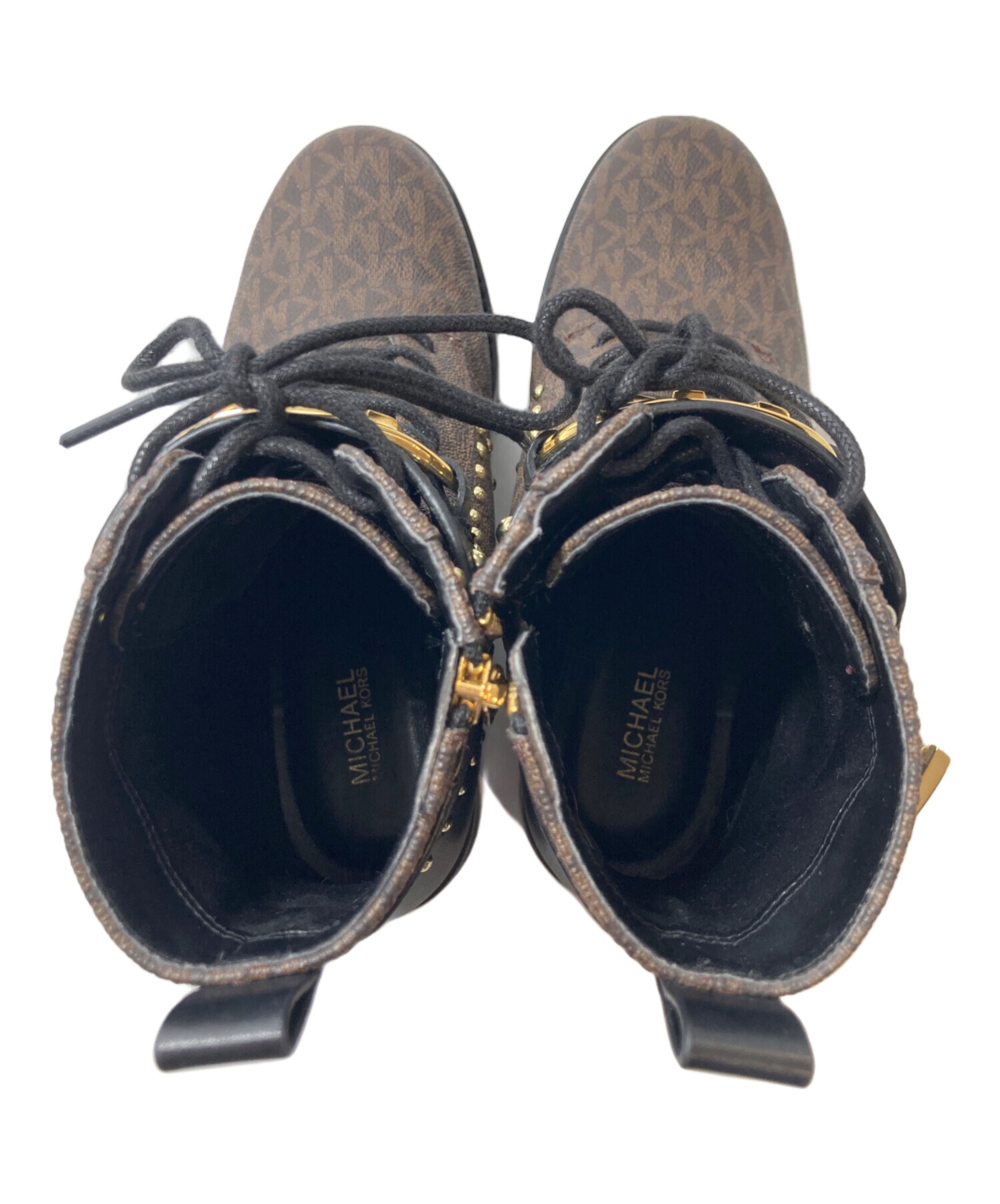 中古・古着通販】MICHAEL KORS (マイケル・コース) レースアップブーツ