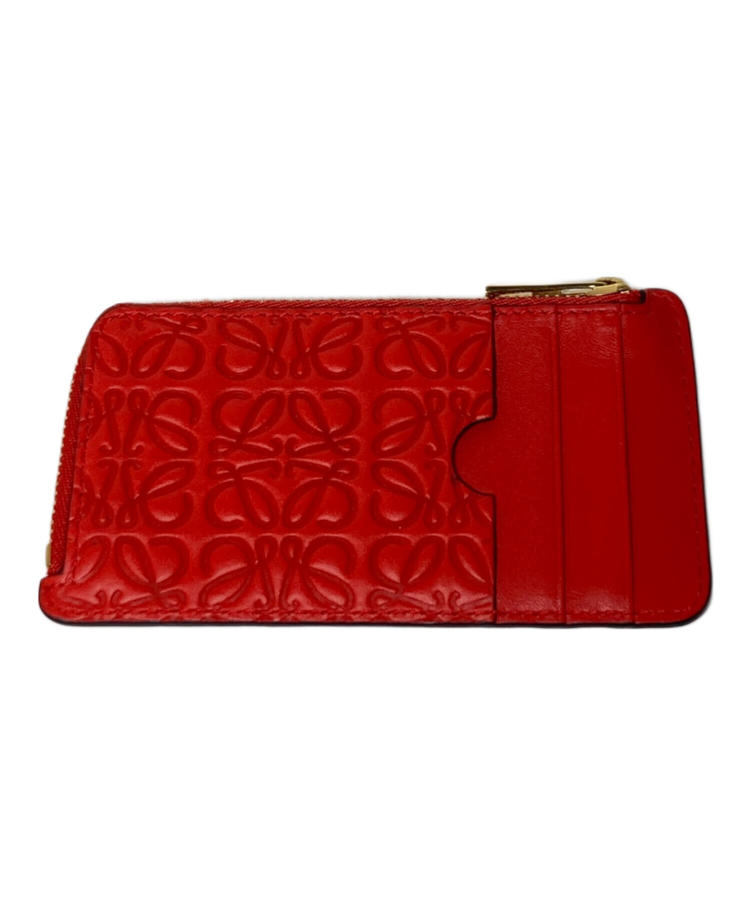 中古・古着通販】LOEWE (ロエベ) コインケース レッド｜ブランド