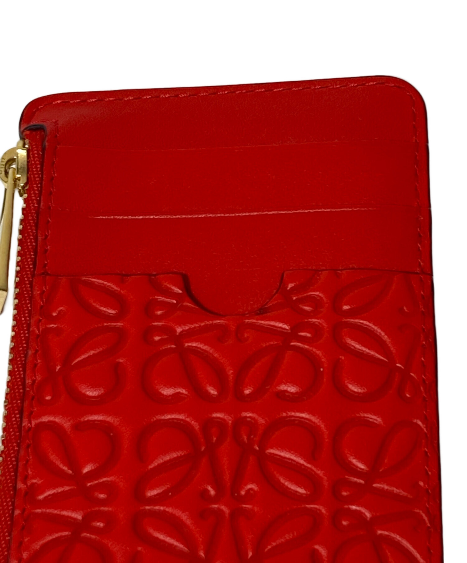 中古・古着通販】LOEWE (ロエベ) コインケース レッド｜ブランド・古着 