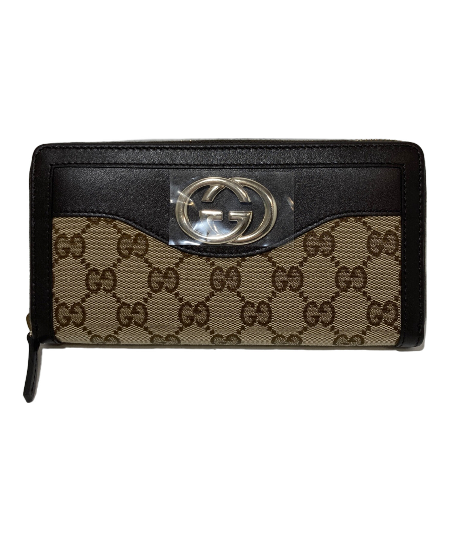 中古・古着通販】GUCCI (グッチ) 長財布 ブラウン｜ブランド・古着通販