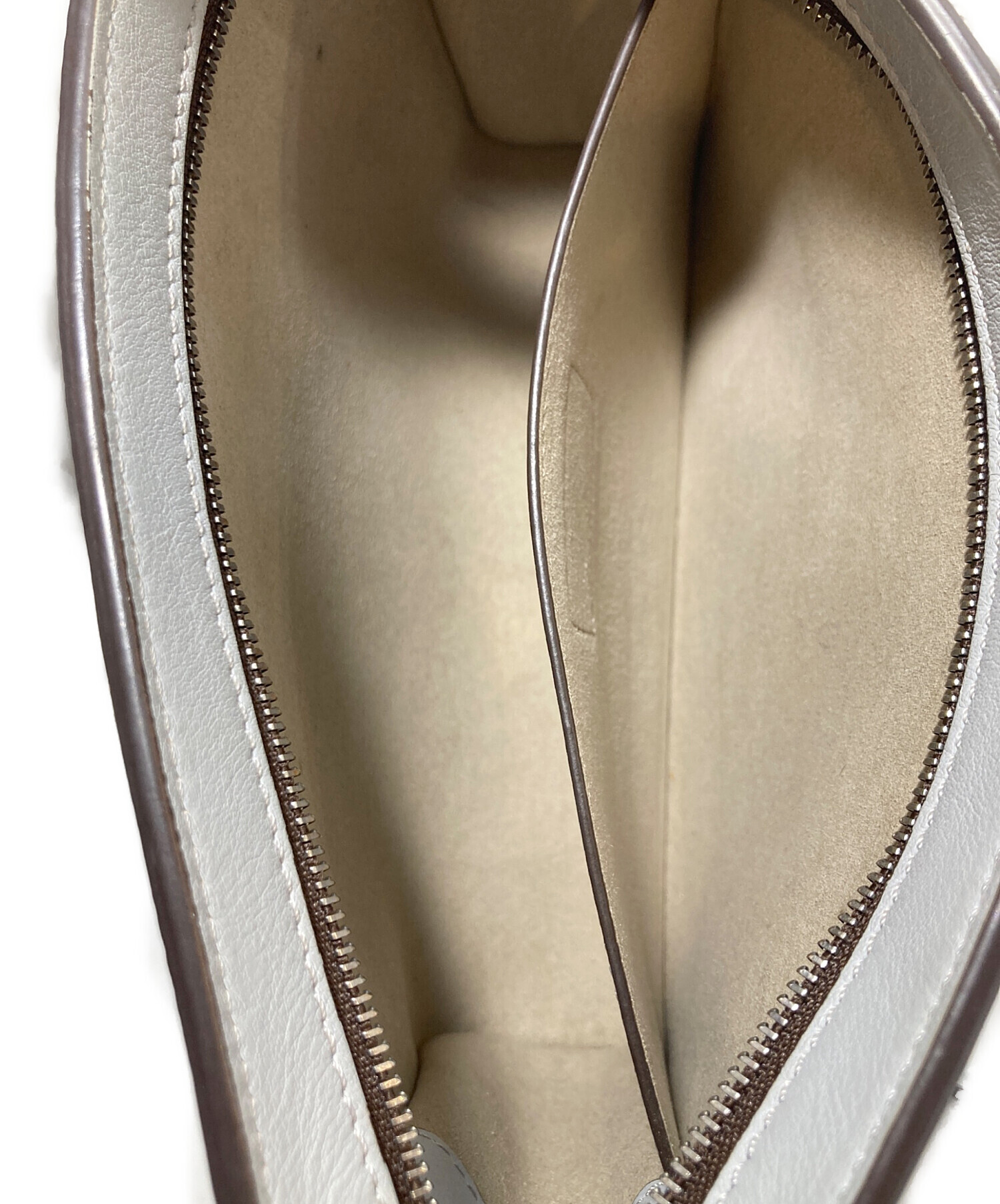 再再お値下げ中J&M DAVIDSON グレー レザーショルダーバッグ 中古・古着通販】J&M DAVIDSON (ジェイ＆エム デヴィッドソン