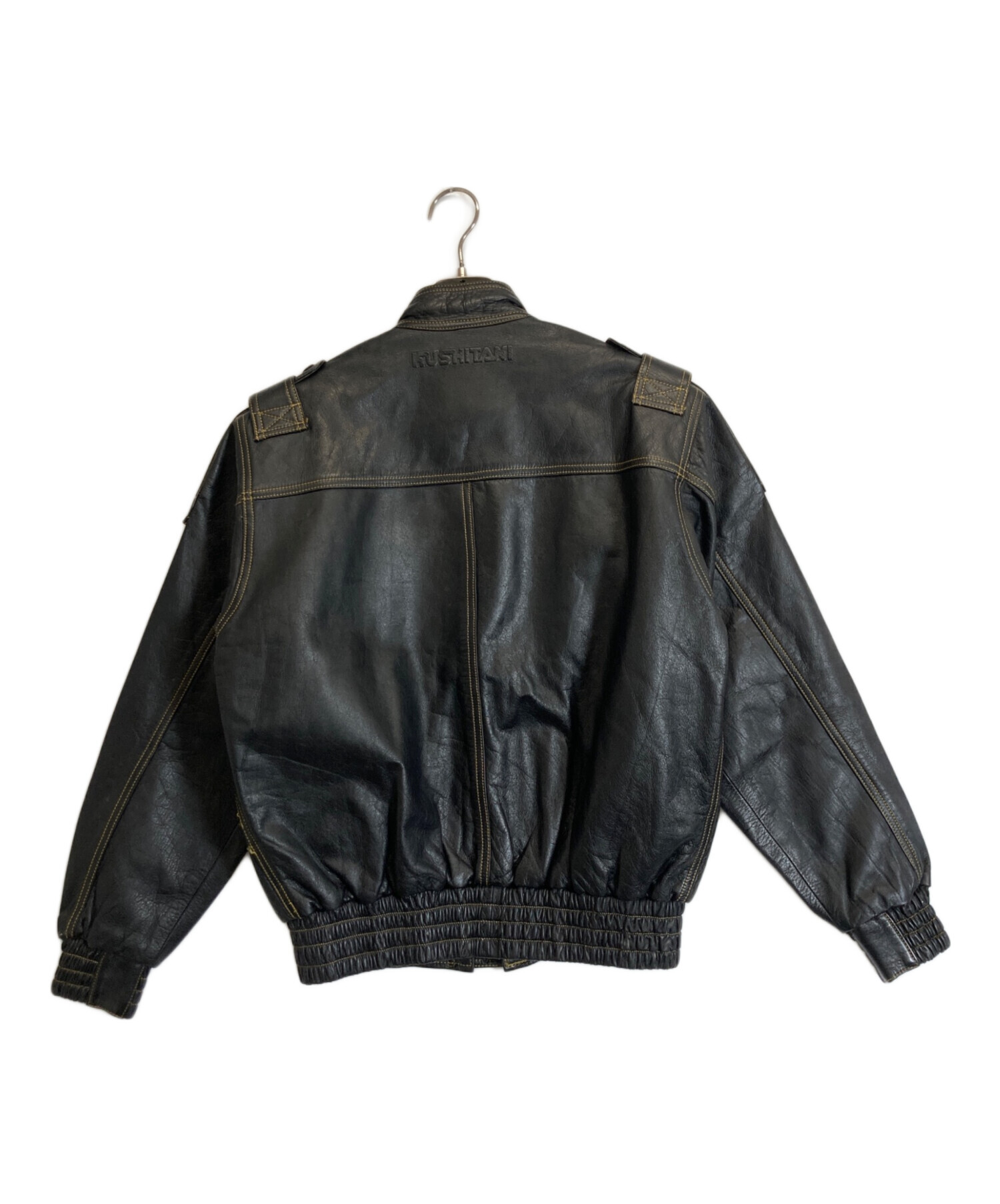 中古・古着通販】KUSHITANI (クシタニ) ライダースジャケット ブラック 