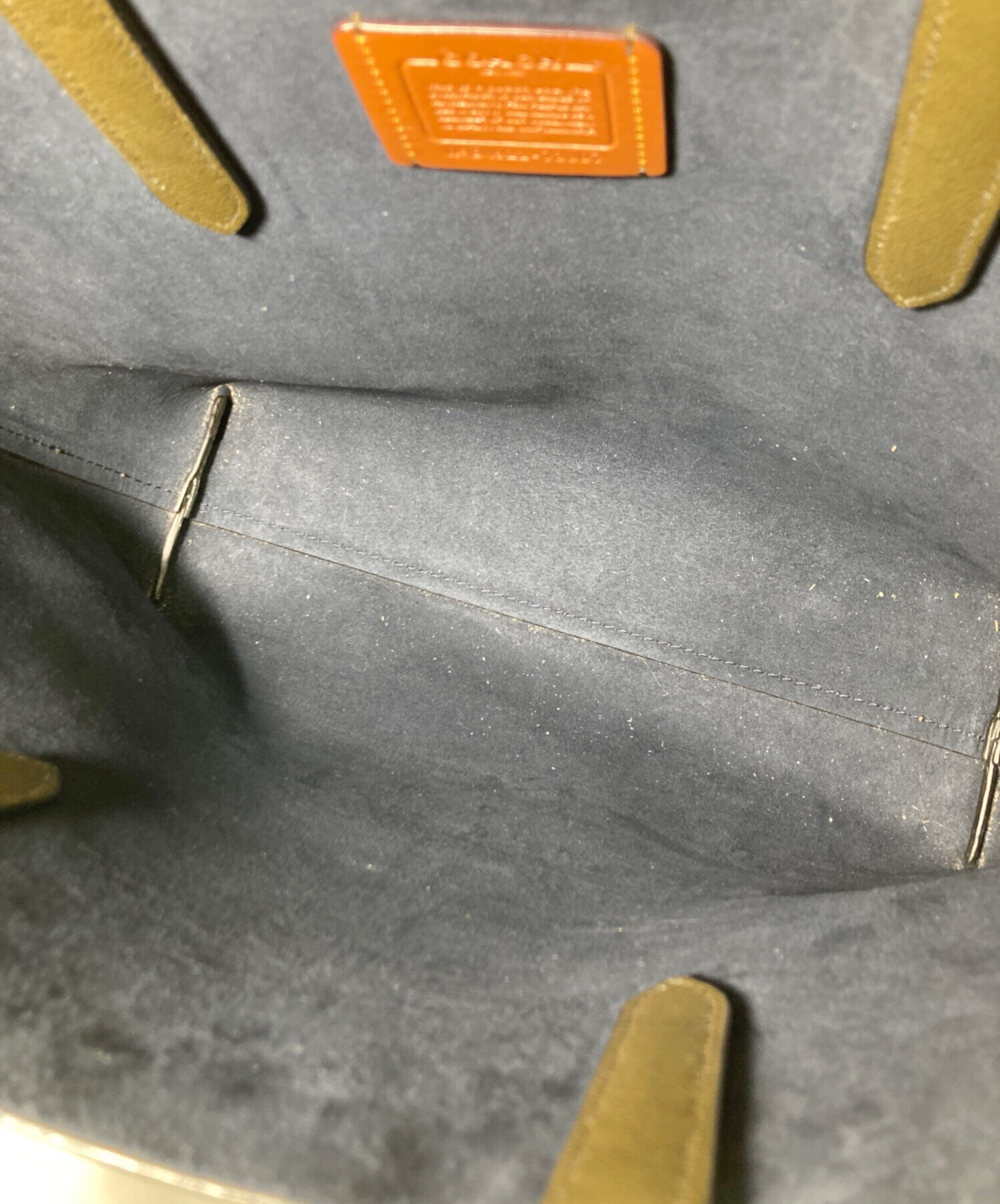 中古・古着通販】COACH (コーチ) トートバッグ オリーブ｜ブランド