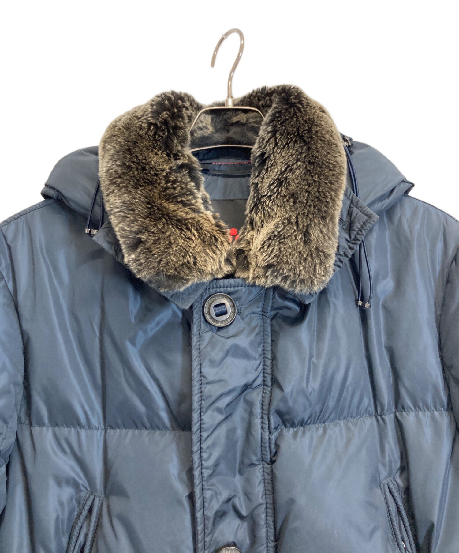 中古・古着通販】PEUTEREY (ピューテリー) ダウンジャケット ネイビー