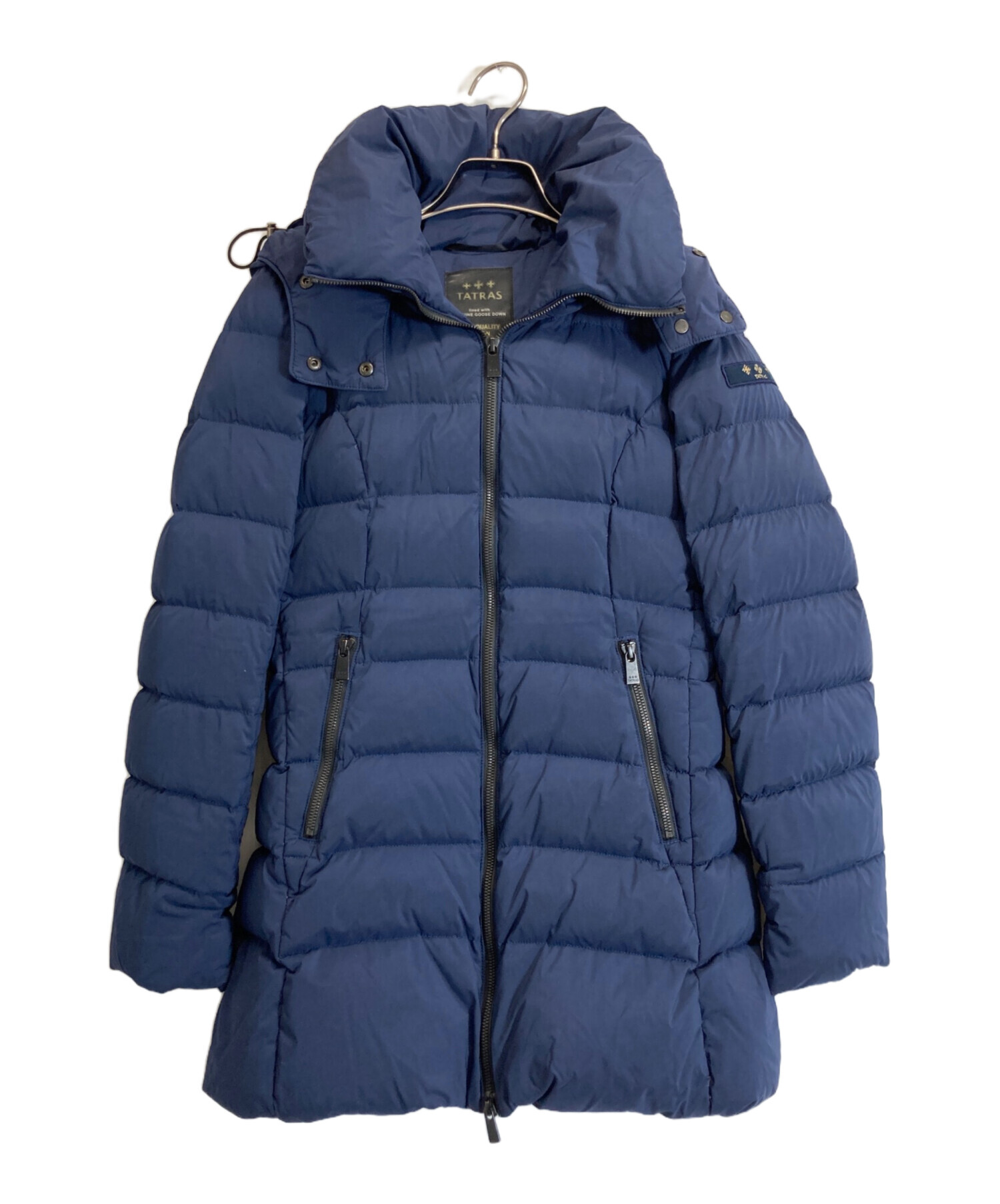 うーたん タトラス　ダウンコート　ネイビー　1 LTA5FW4216 中古・古着通販】TATRAS (タトラス) ダウンコート ネイビー サイズ:01