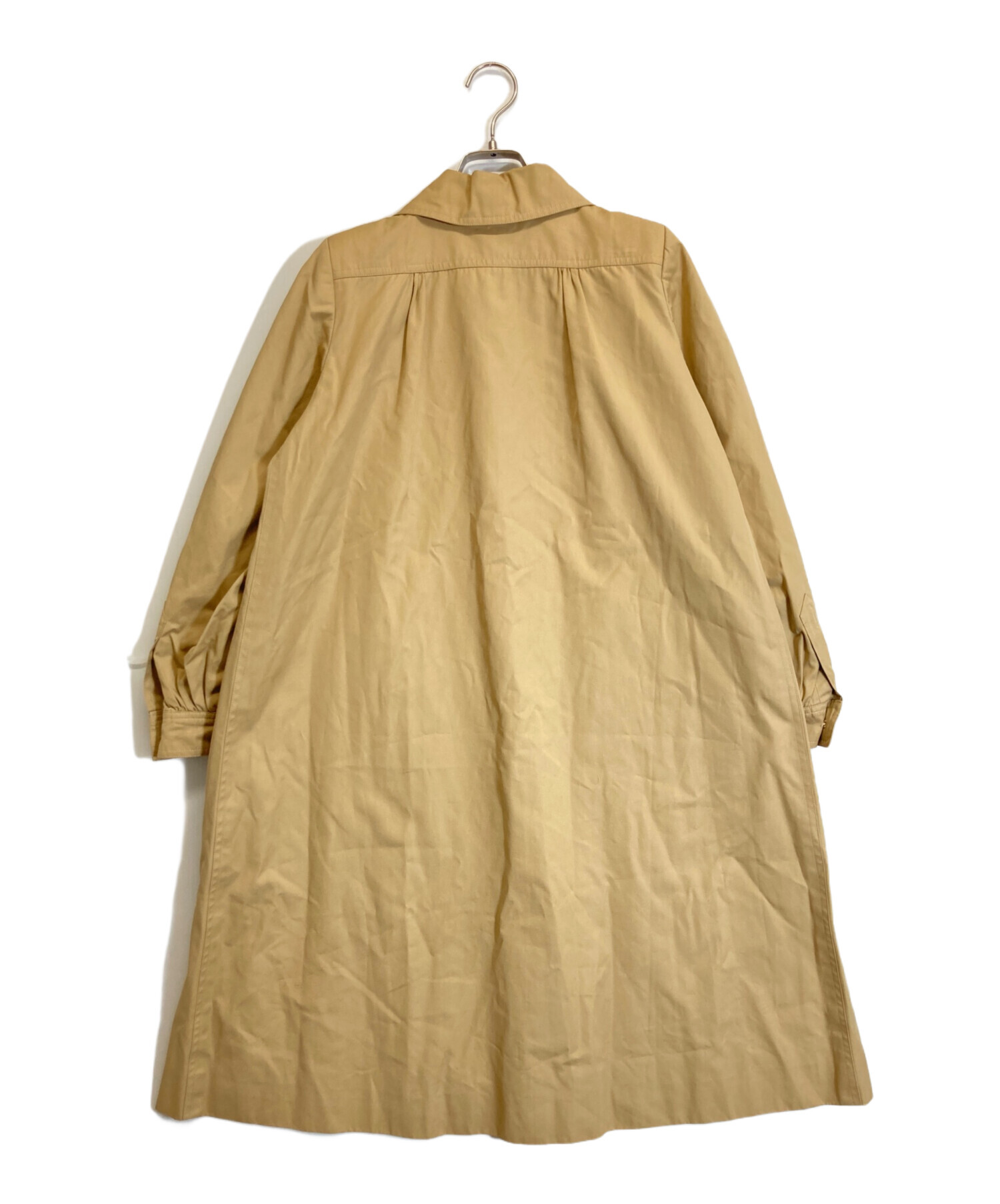 YVE SAINT LAURENT イヴ・サンローラン コート M 綿 ベージュ YVE SAINT LAURENT イヴ・サンローラン コート M 綿 ベージュ - メルカリ