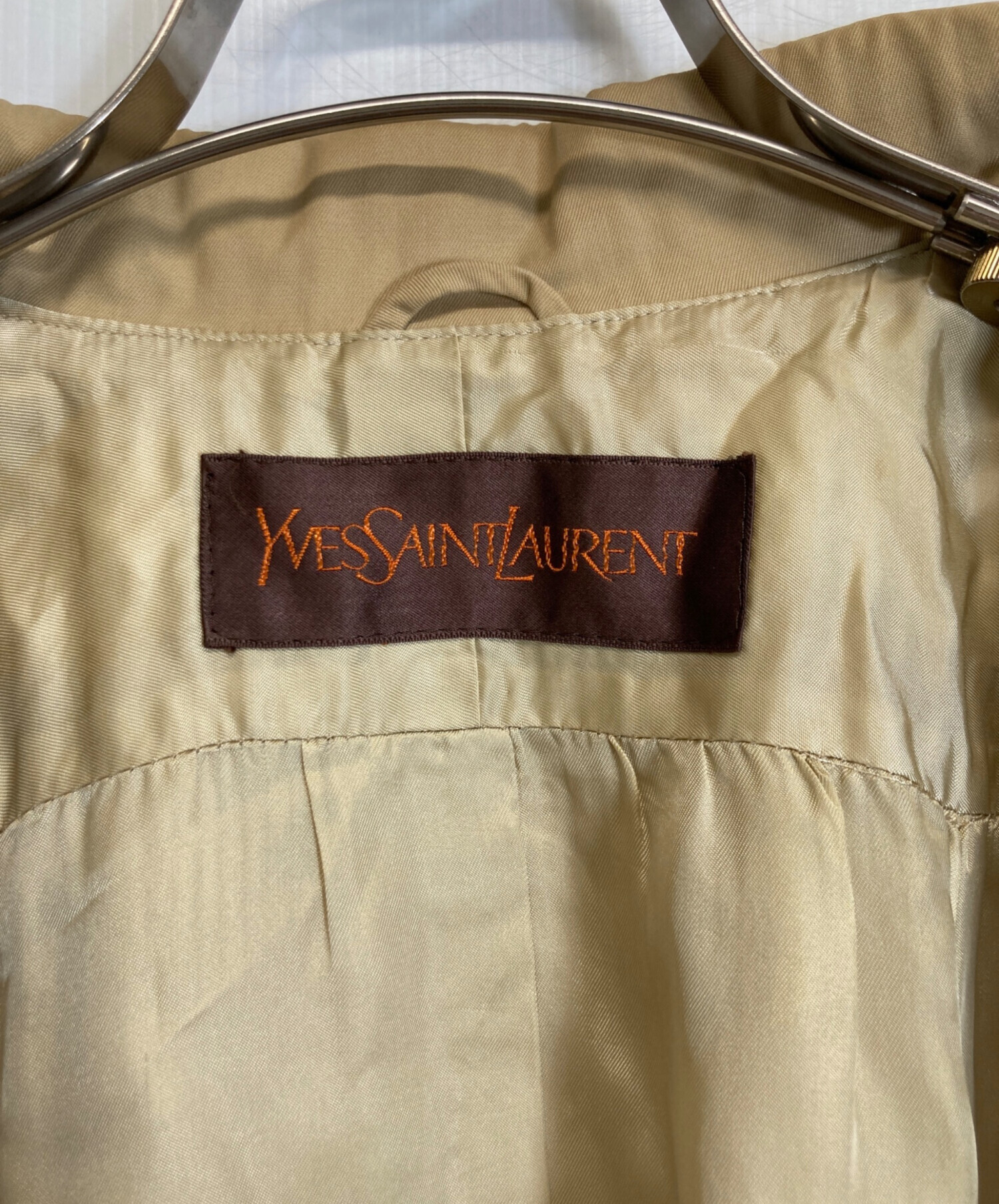 中古・古着通販】Yves Saint Laurent (イヴサンローラン) ステンカラー