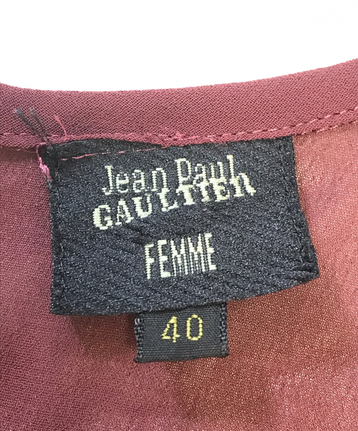 Jean Paul Gaultier FEMME ゴルチエニットワンピ　40 中古・古着通販】Jean Paul GAULTIER FEMME (ジャンポールゴルチエ