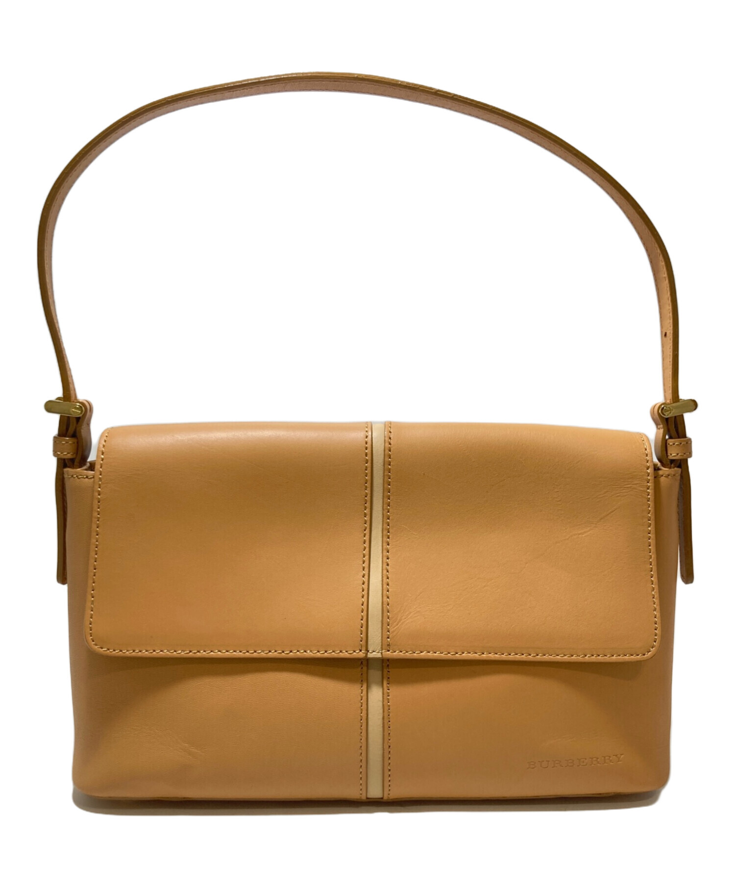 中古・古着通販】BURBERRY (バーバリー) ショルダーバッグ ベージュ