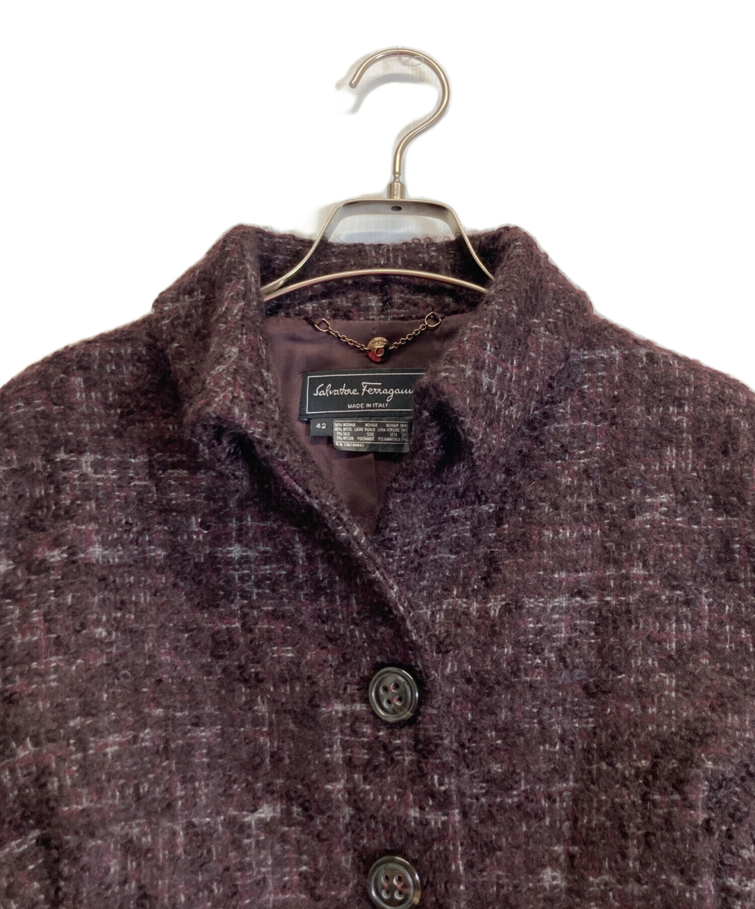 Salvatore Ferragamo サルヴァトーレフェラガモ ジャケット 中古・古着通販】Salvatore Ferragamo (サルヴァトーレ フェラガモ