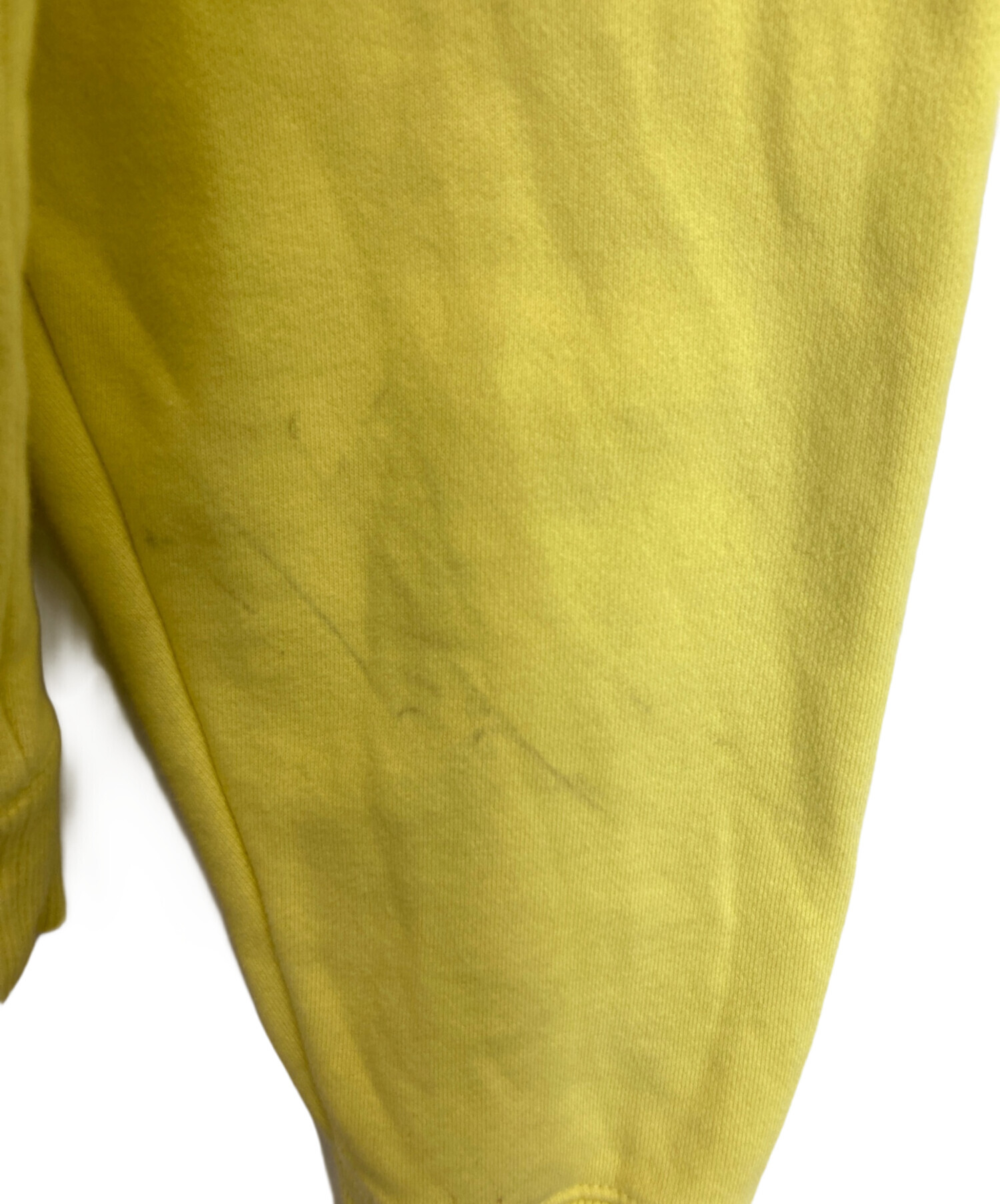 中古・古着通販】stussy (ステューシー) パーカー イエロー サイズ:L