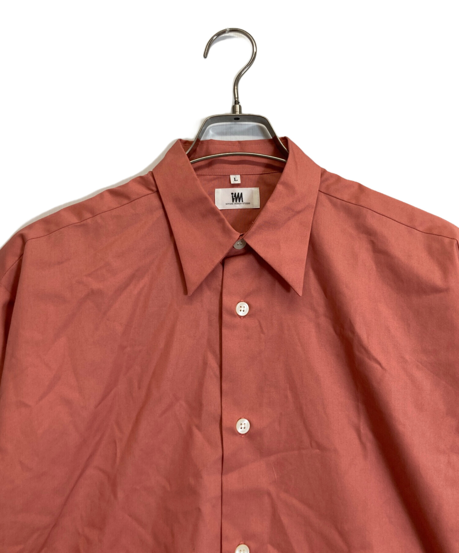 中古・古着通販】ISSEY MIYAKE (イッセイミヤケ) シャツ ピンク サイズ