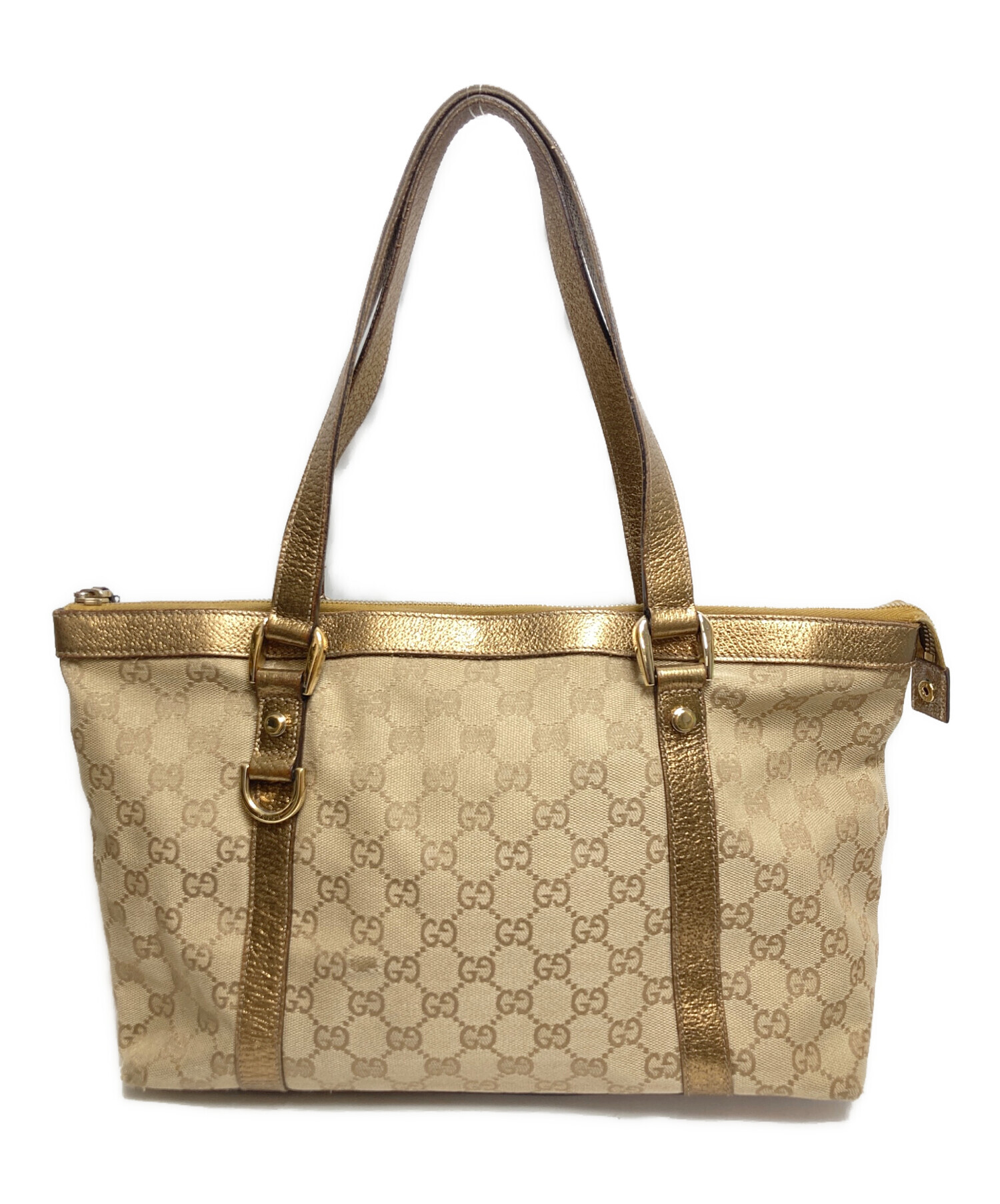 極美品 GUCCI 002 1099 トートバッグ A4 肩掛け ベージュ 【公式通販】