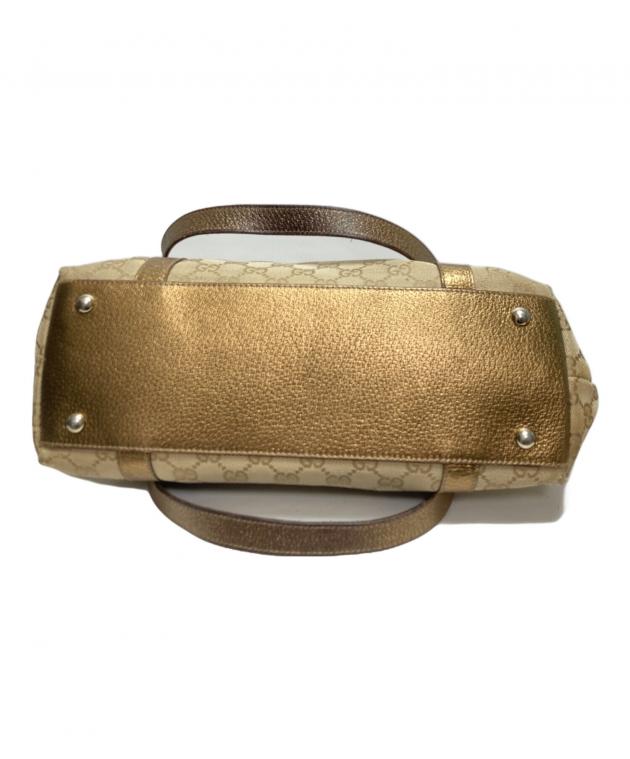 中古・古着通販】GUCCI (グッチ) トートバッグ ベージュ｜ブランド