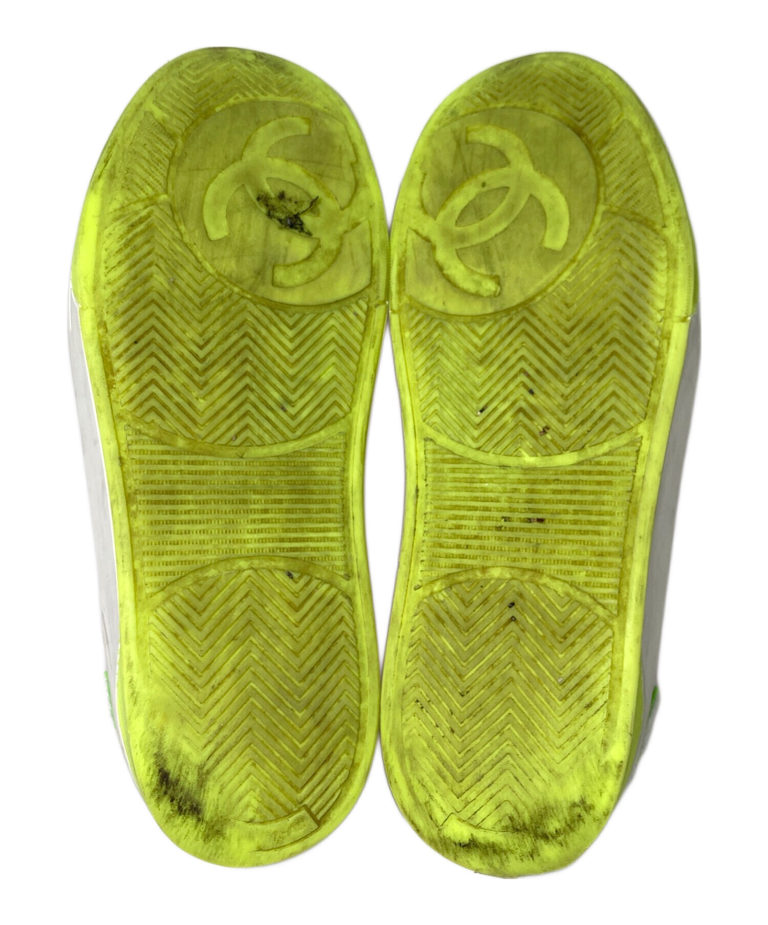 中古・古着通販】CHANEL (シャネル) スニーカー ホワイト サイズ:38