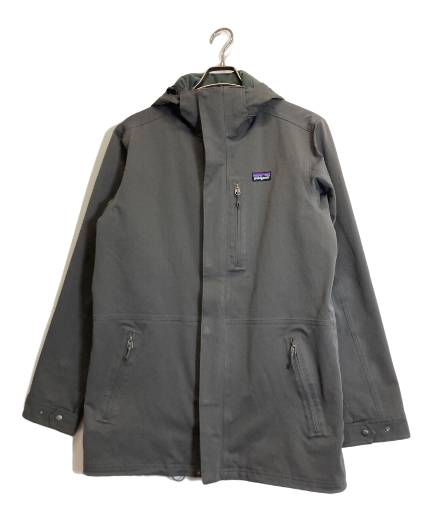 新品未使用品）Patagonia フード付きフィッシングジャケット グレー