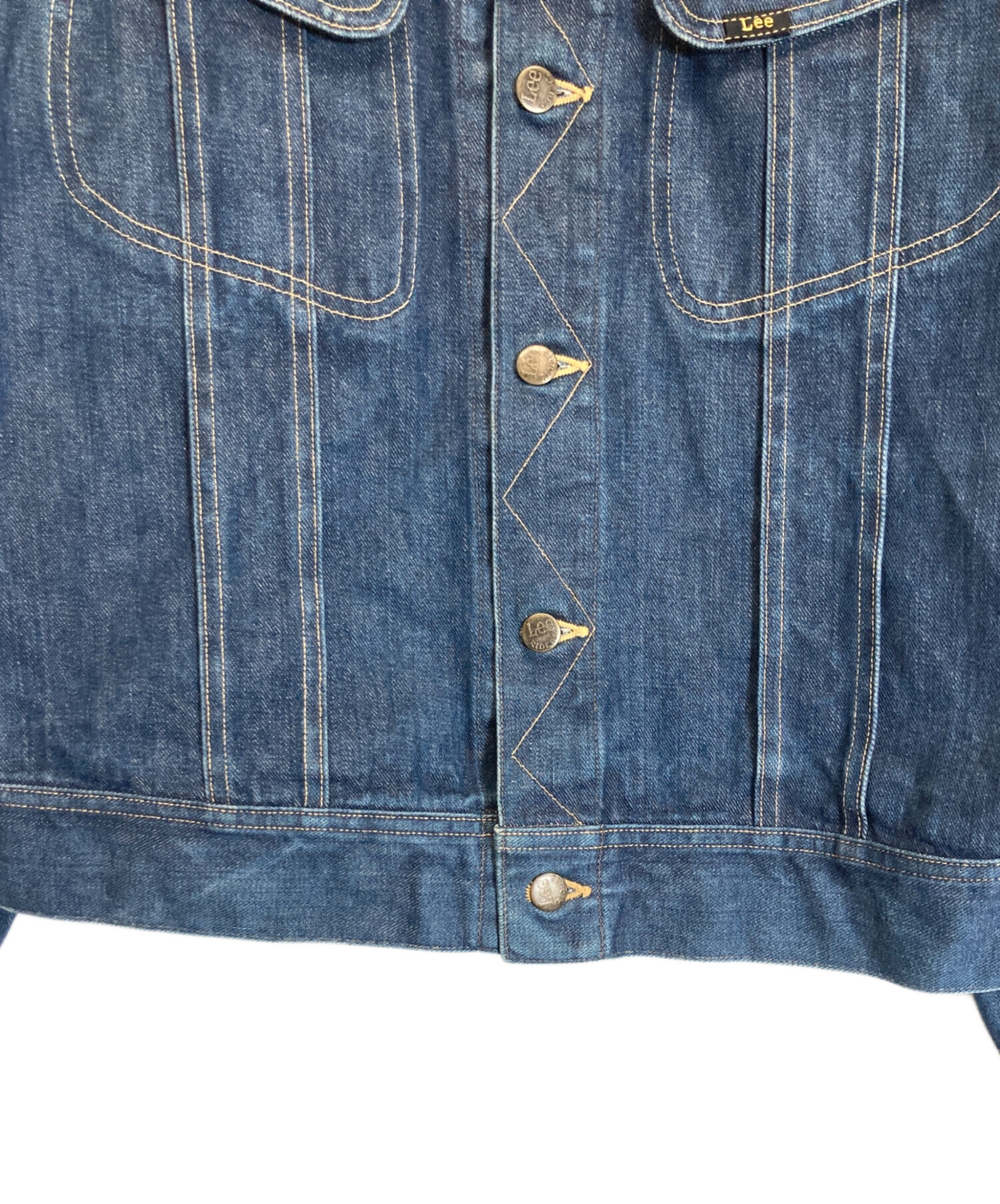 中古・古着通販】LEE (リー) デニムジャケット インディゴ サイズ:40