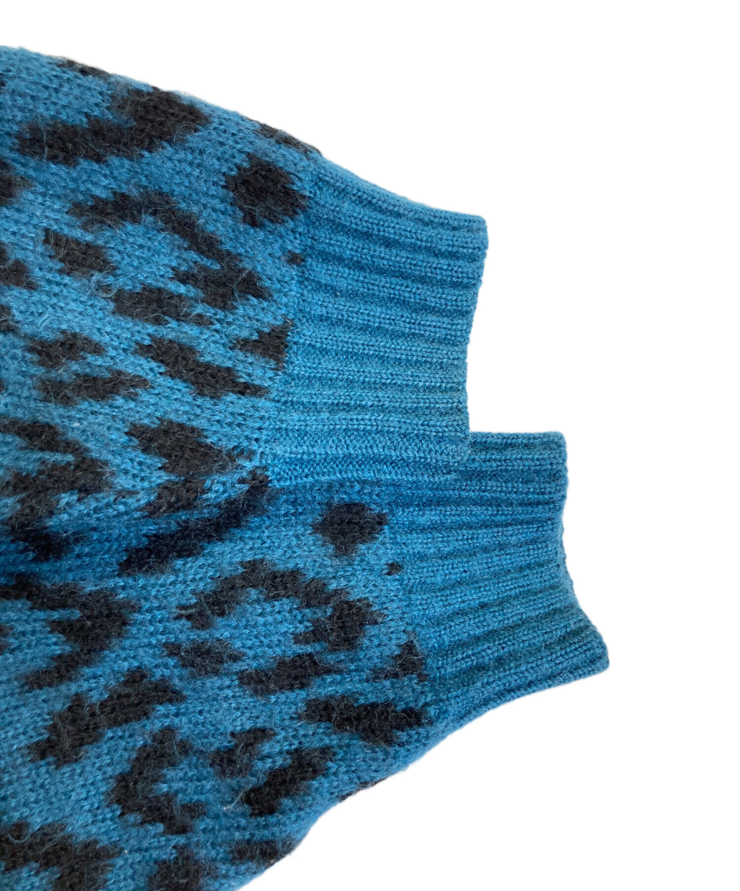 WACKO MARIA へビーモヘアカーディガン レオパード XL WACKO MARIA ワコマリア LEOPARD HEAVY MOHAIR CARDIGAN - CONUR