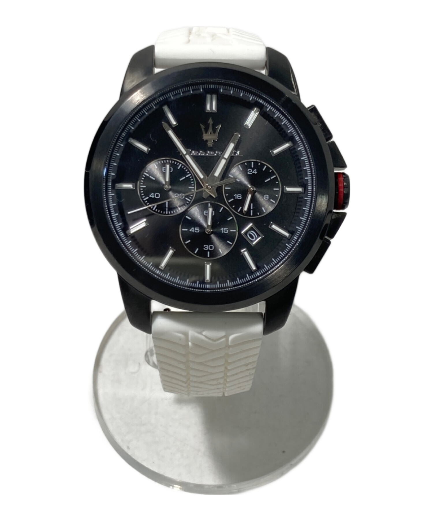中古・古着通販】maserati (マセラティ) 腕時計 ブラック｜ブランド 