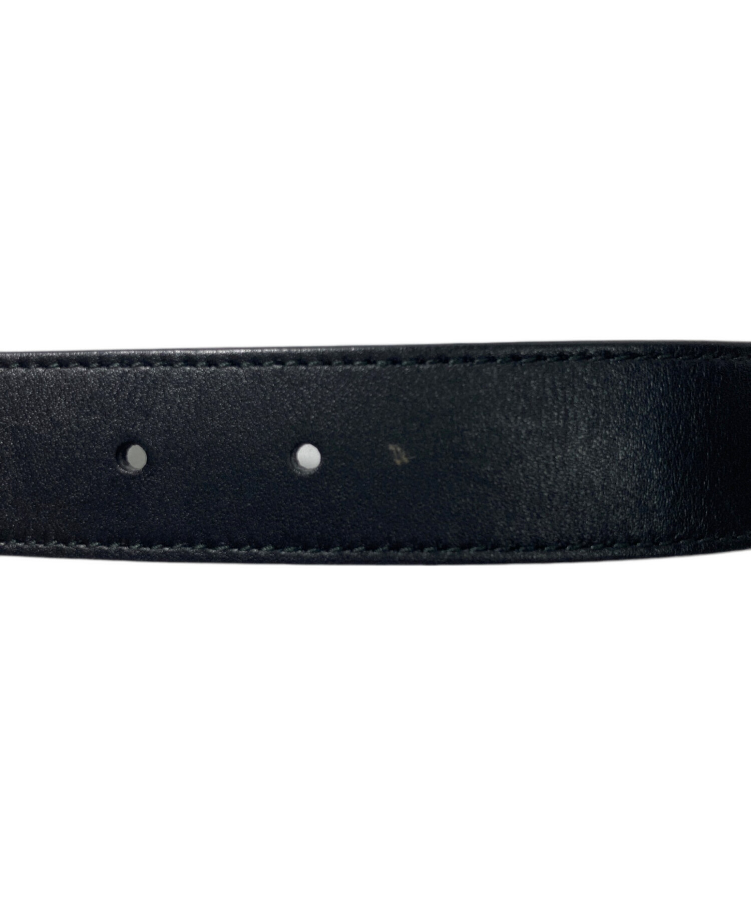 中古・古着通販】GUCCI (グッチ) GGマーモントバックル レザーベルト