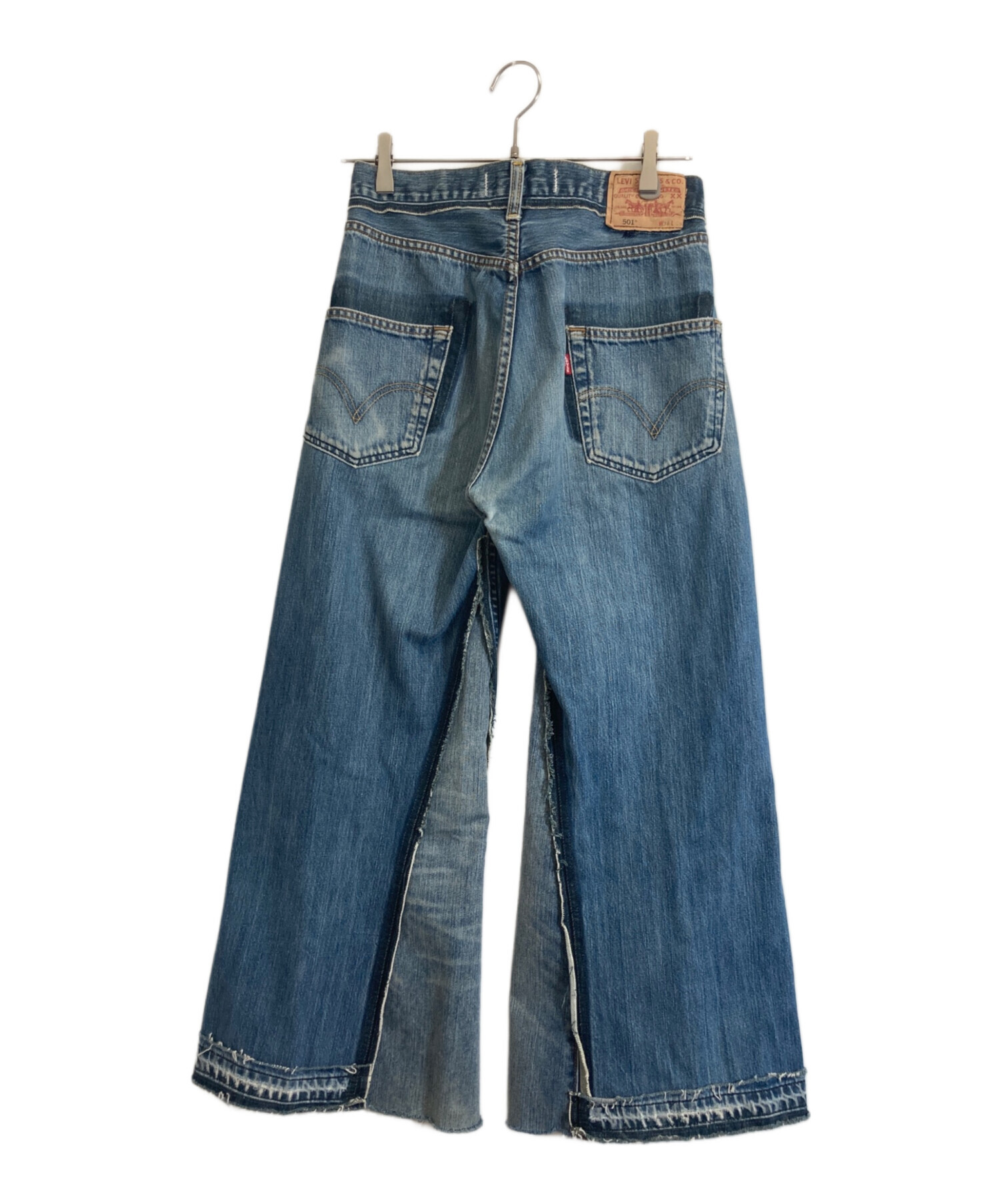 中古・古着通販】GARBAGE (ガーベッジ) リメイクデニムパンツ